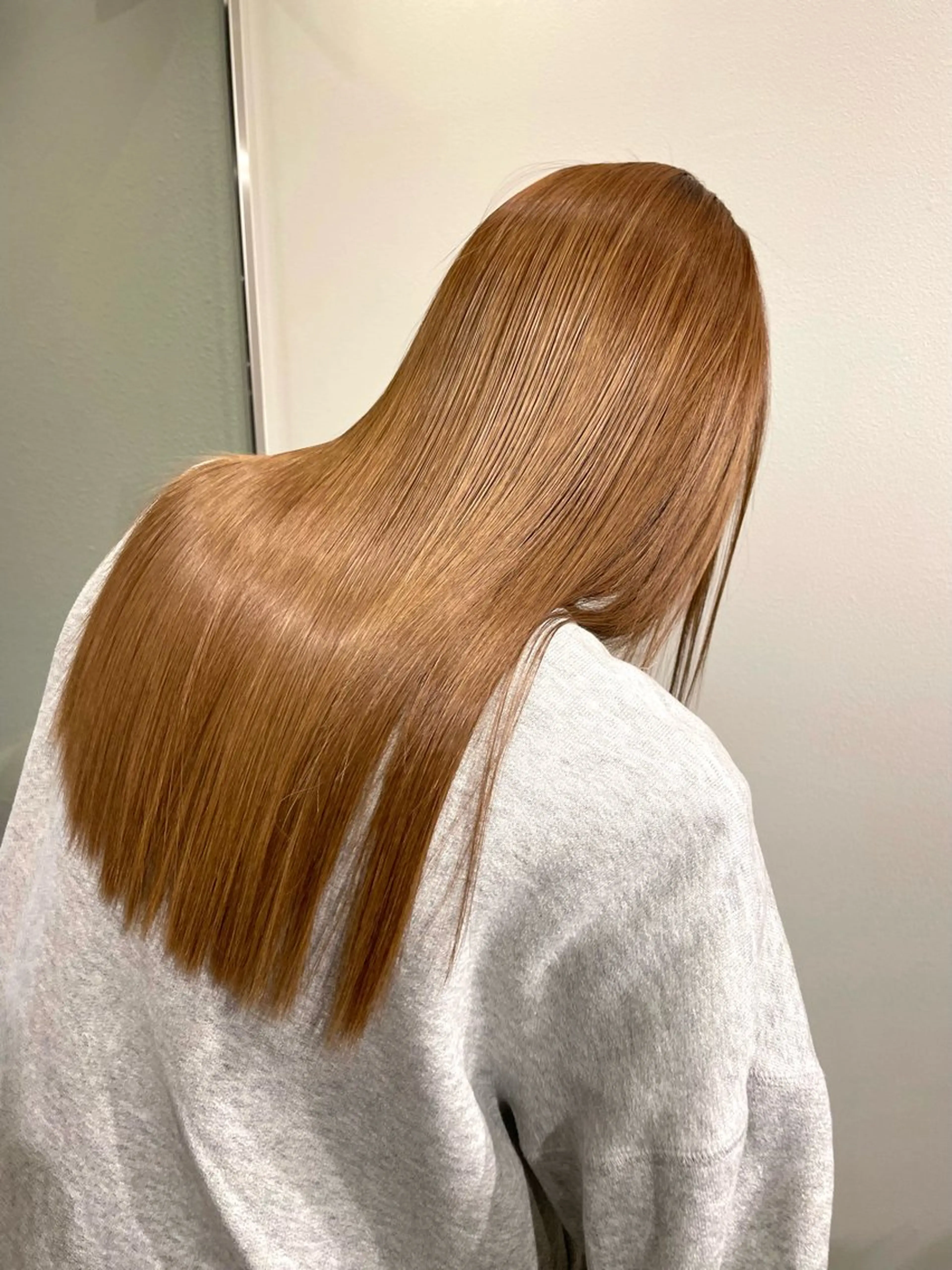 PREMIUM髪質改善TR +艶髪カラーの写真