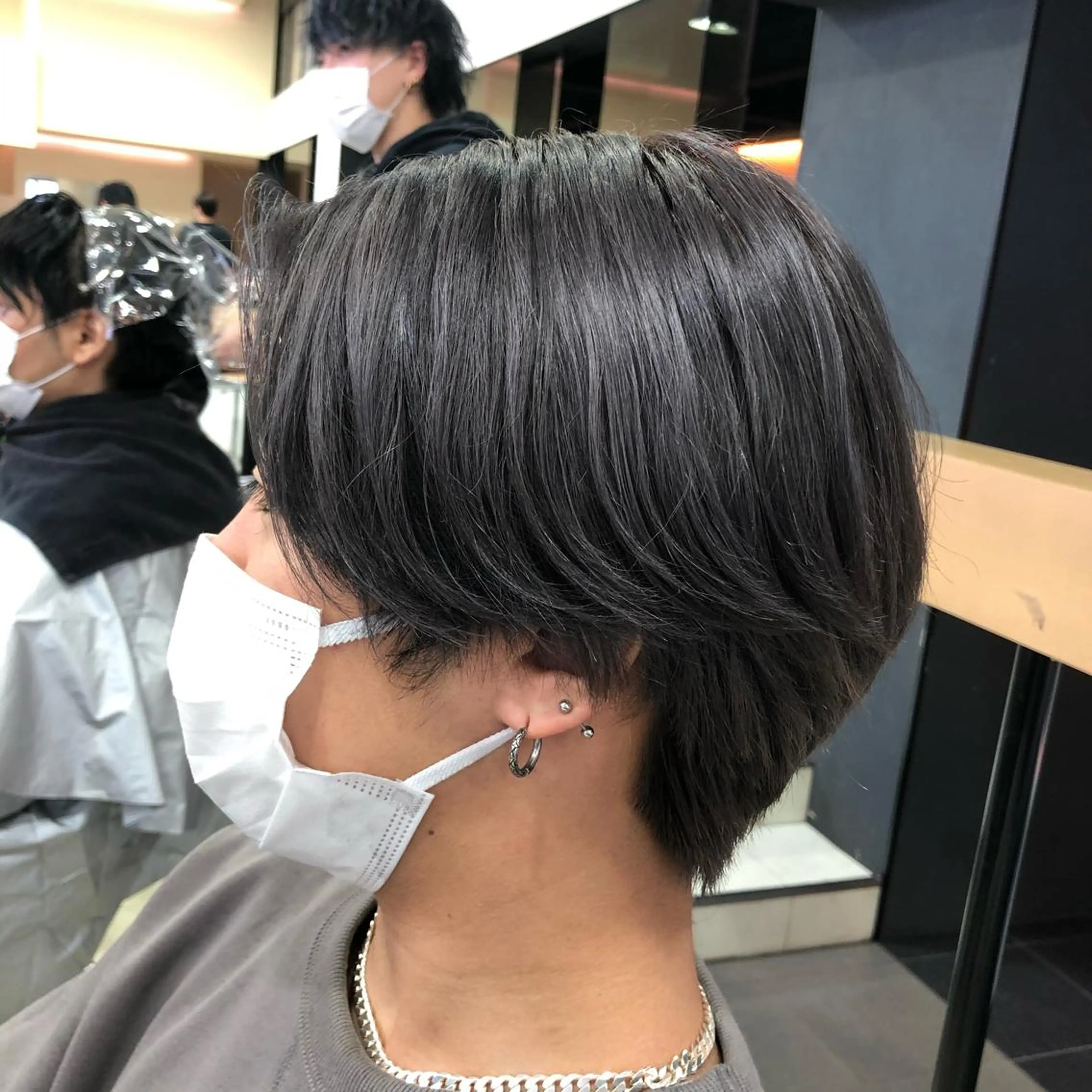 ショート カラー メンズ シェアサロンJAM吉祥寺所属・メンズ特化 古賀陸斗のヘアスタイル