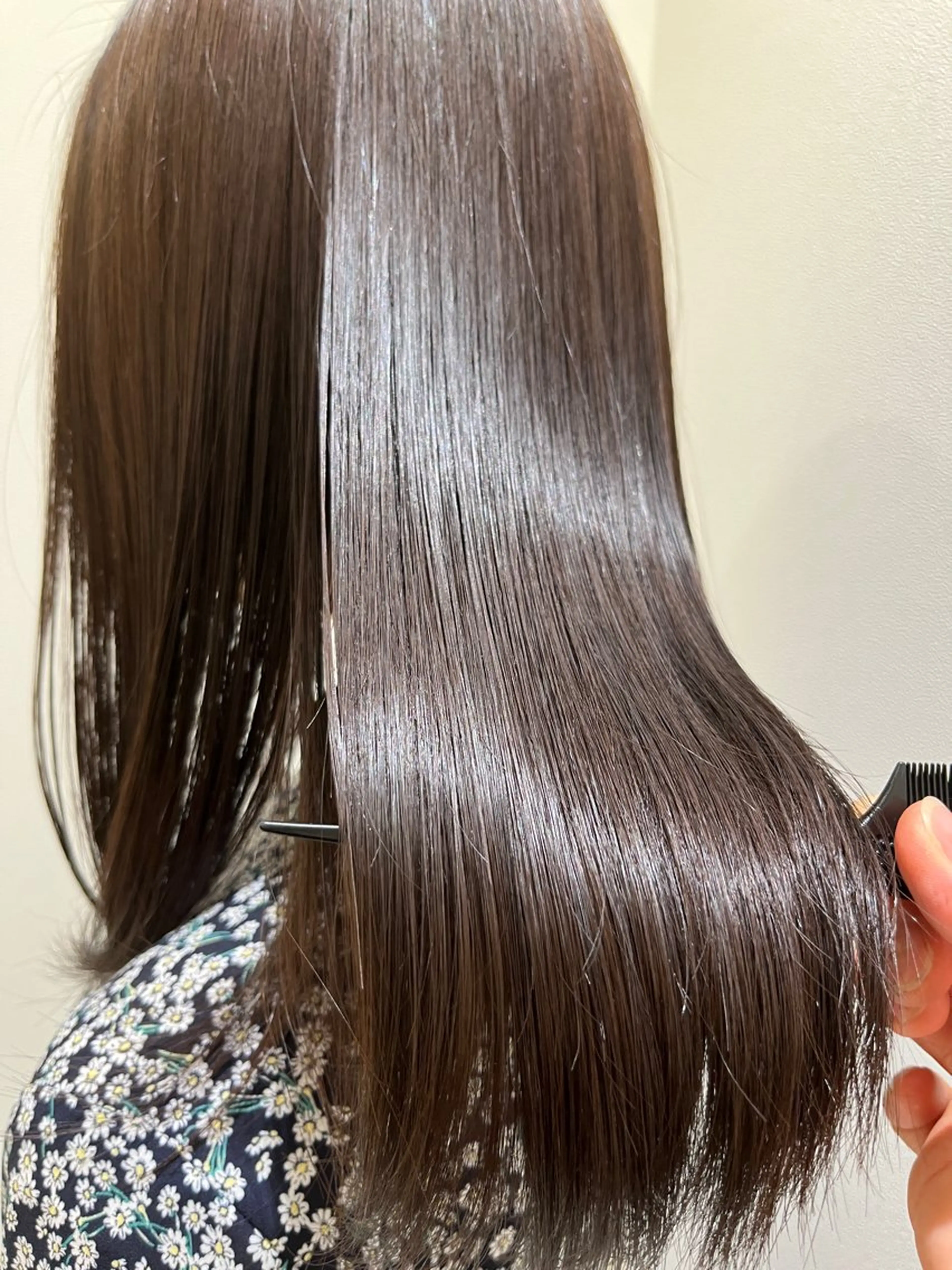 ロング カット トリートメント ✨レイヤー/ 透明感カラー✨冨永剛のヘアスタイル