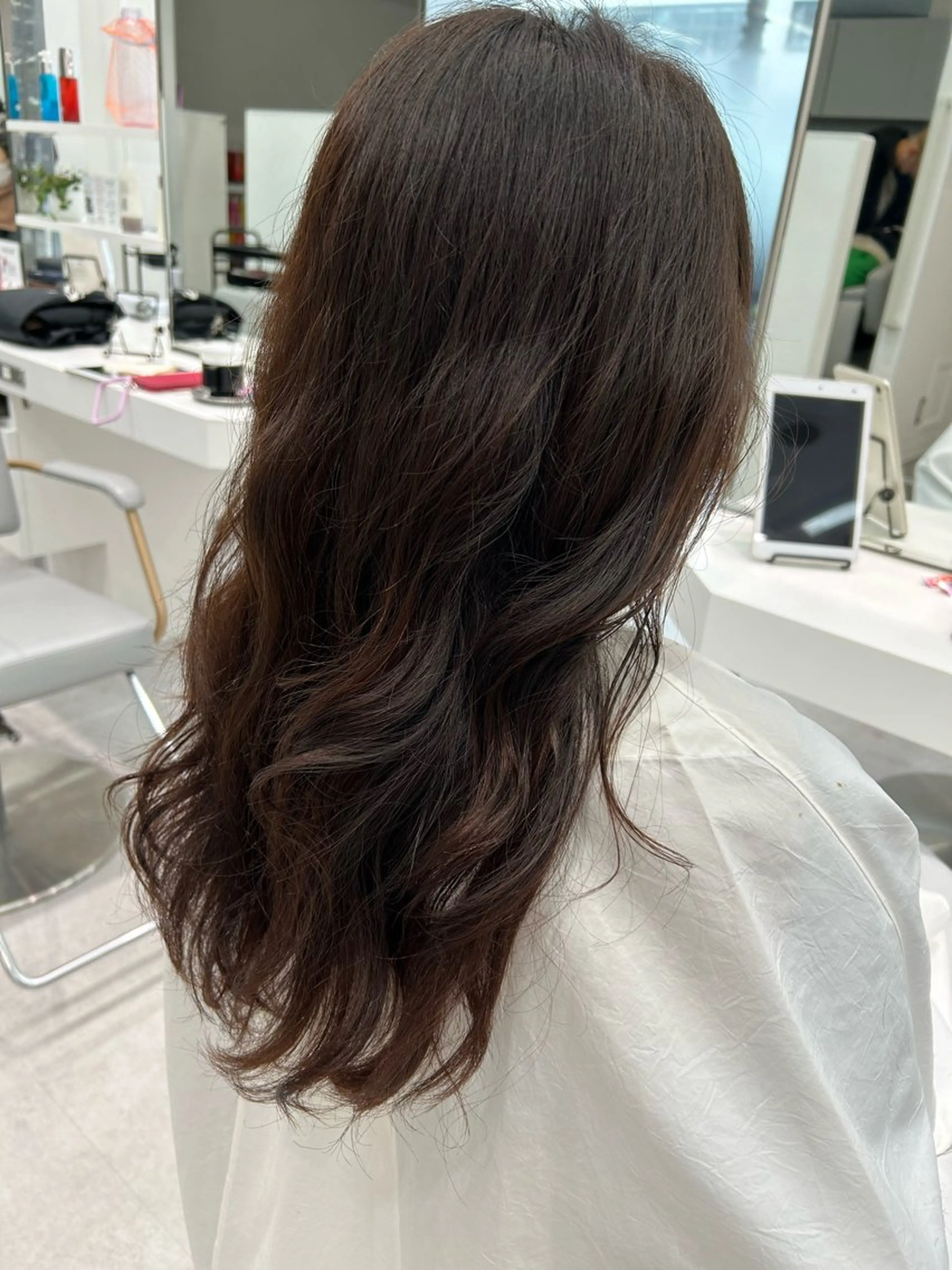 ✨韓国風カット巻き髪デジタルパーマ+艶々トリートメント✨の写真