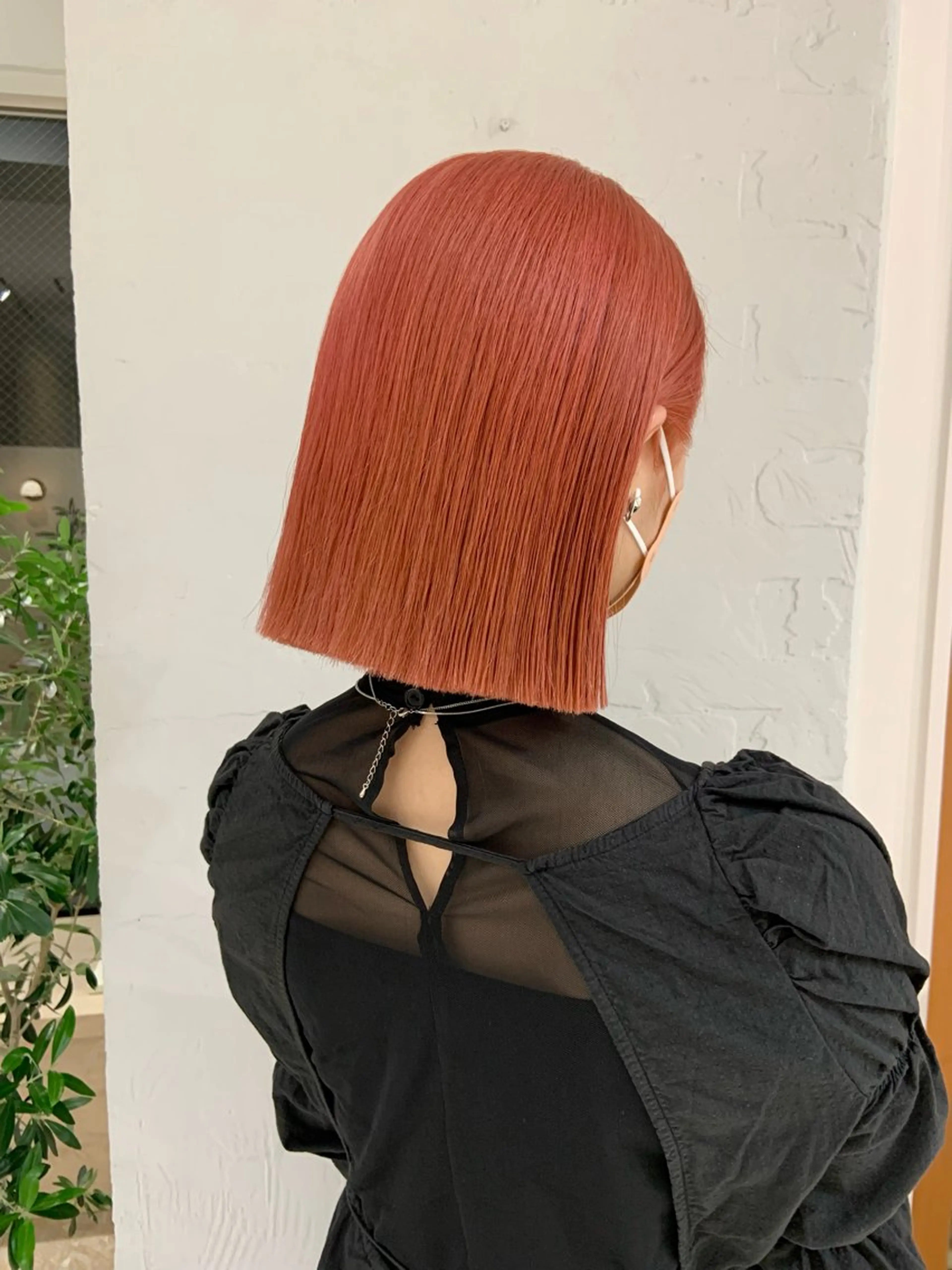 ミディアム カラー パーマ/ボブ /レイヤー チヒロのヘアスタイル