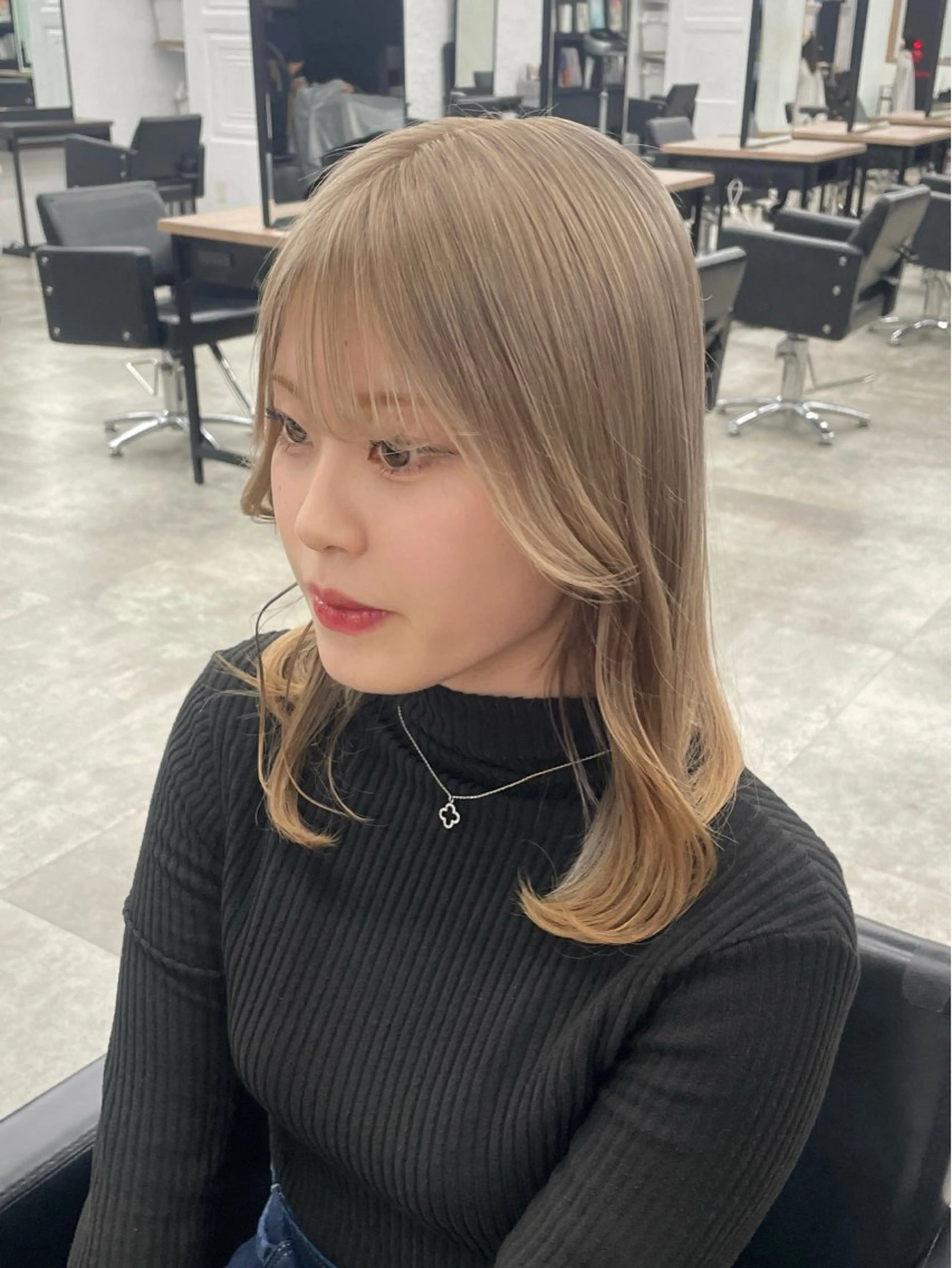 カラー 暖色/透明感カラー /nanami★のヘアスタイル