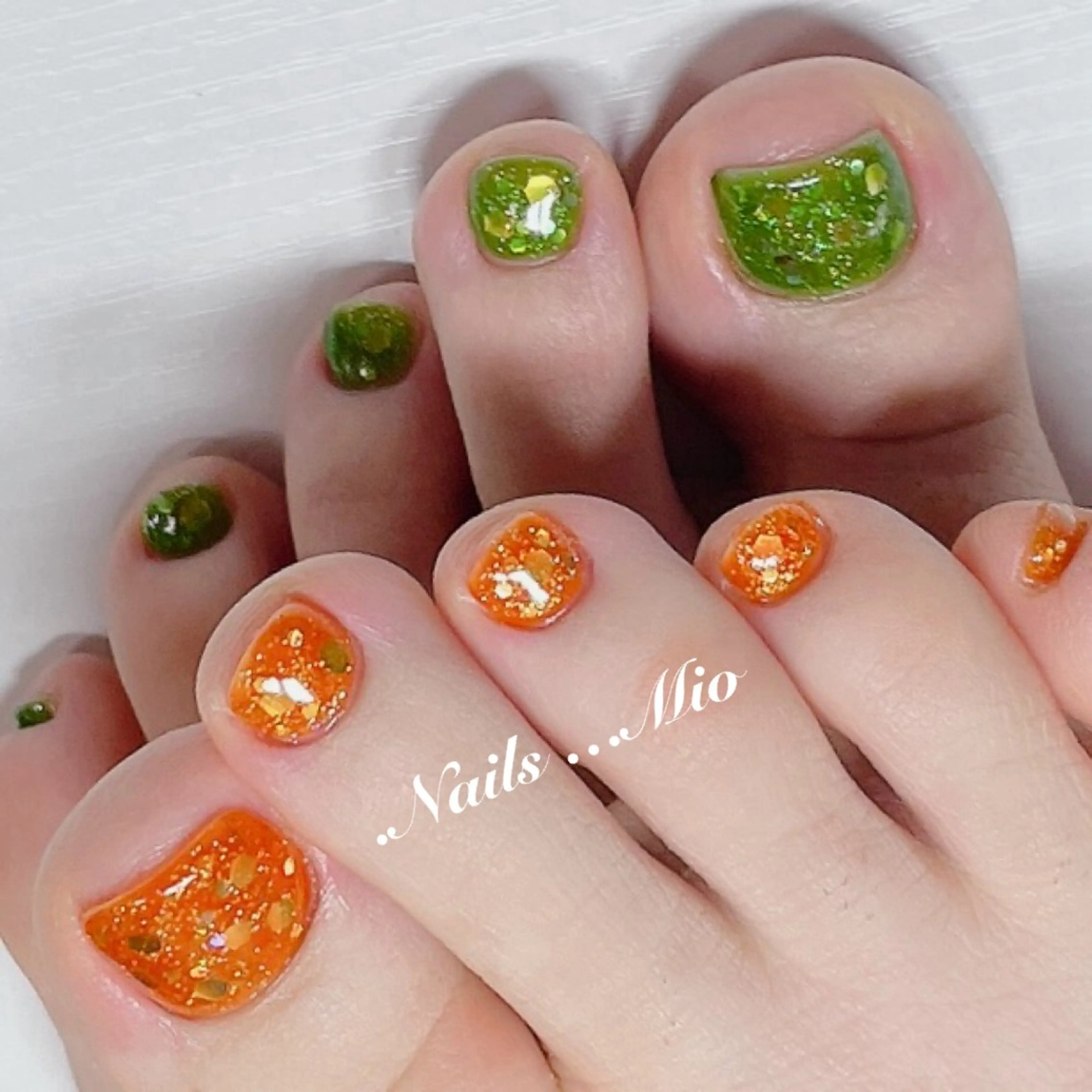 ネイル フットネイル .Nails Mio 赤羽西ネイルサロンのネイルデザイン