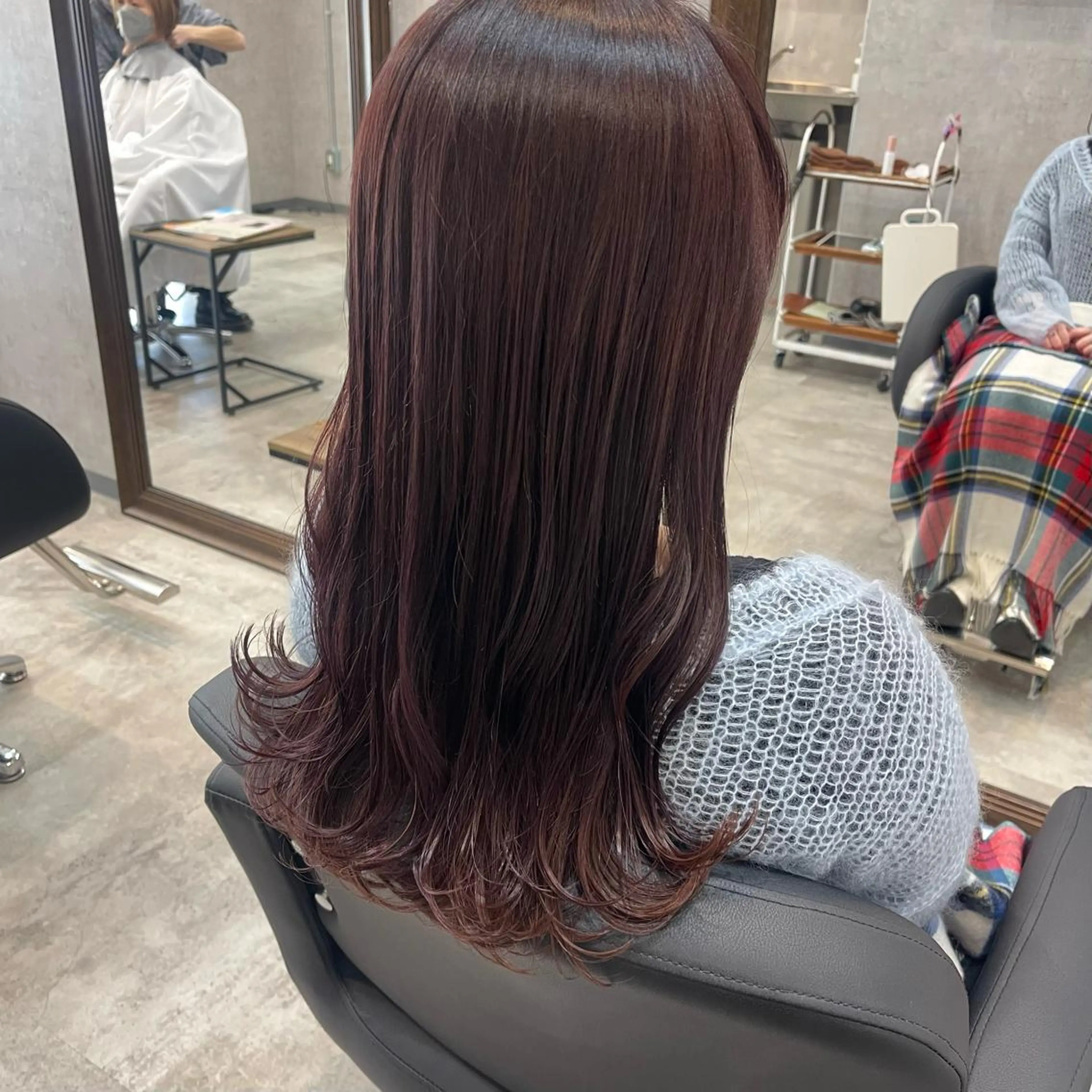 ロング カラー ヘアアレンジ カット ヘアカラー トリートメント 🌻あいり merci.🌻のヘアスタイル
