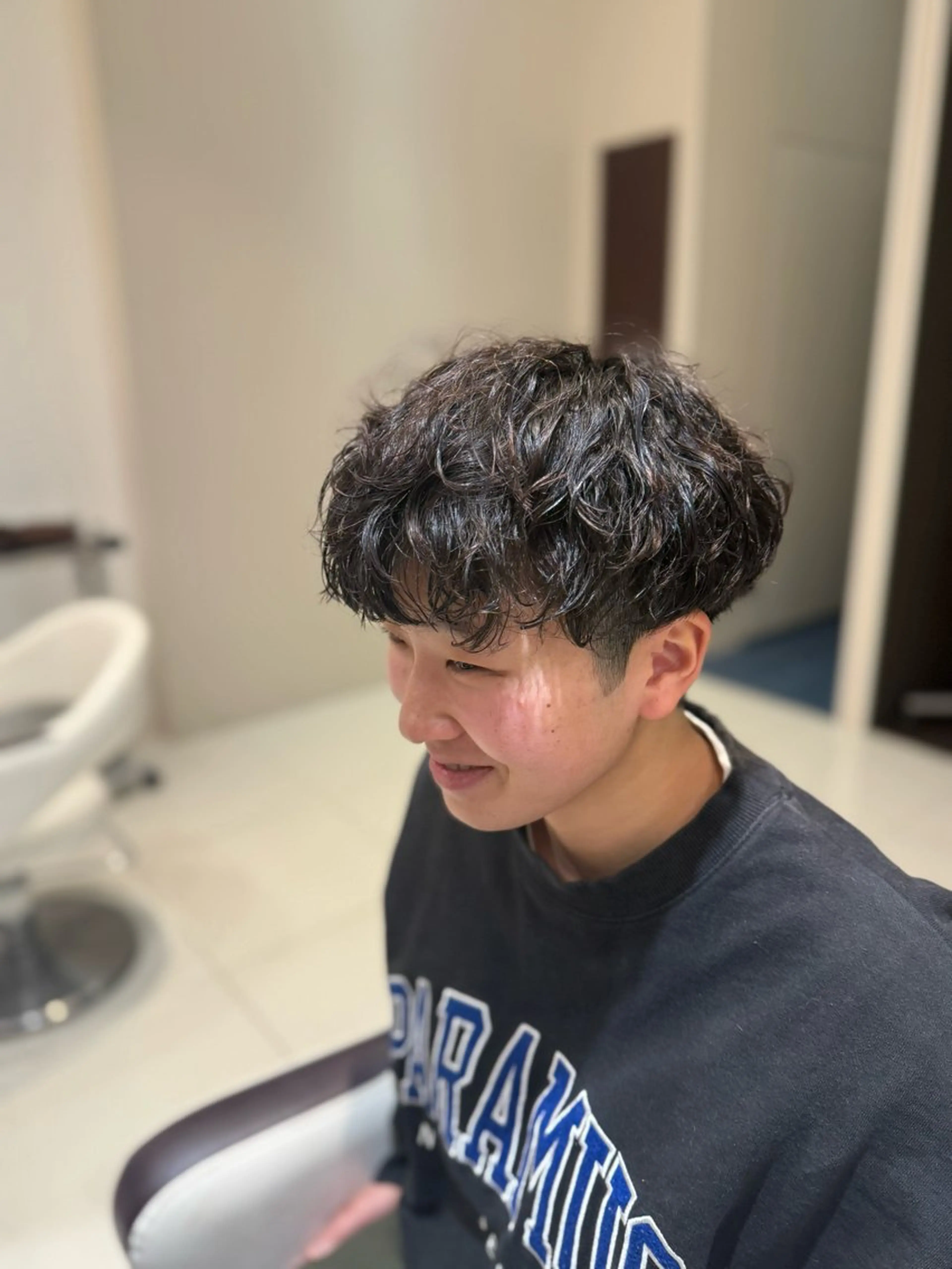 メンズカット＋ツイストorスパイラルパーマの写真