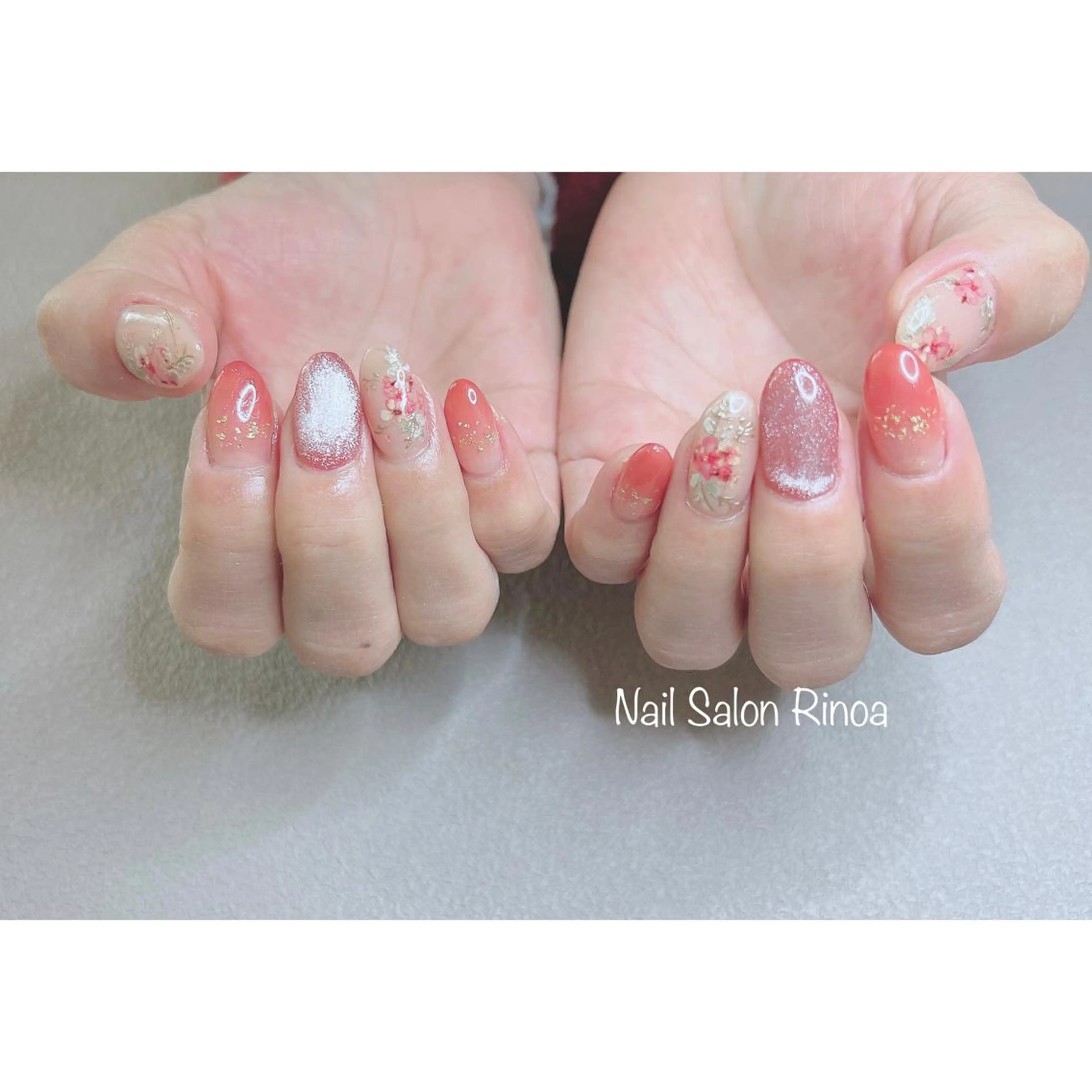 ネイル ハンドネイル フットネイル Nail Salon Rinoaのネイルデザイン