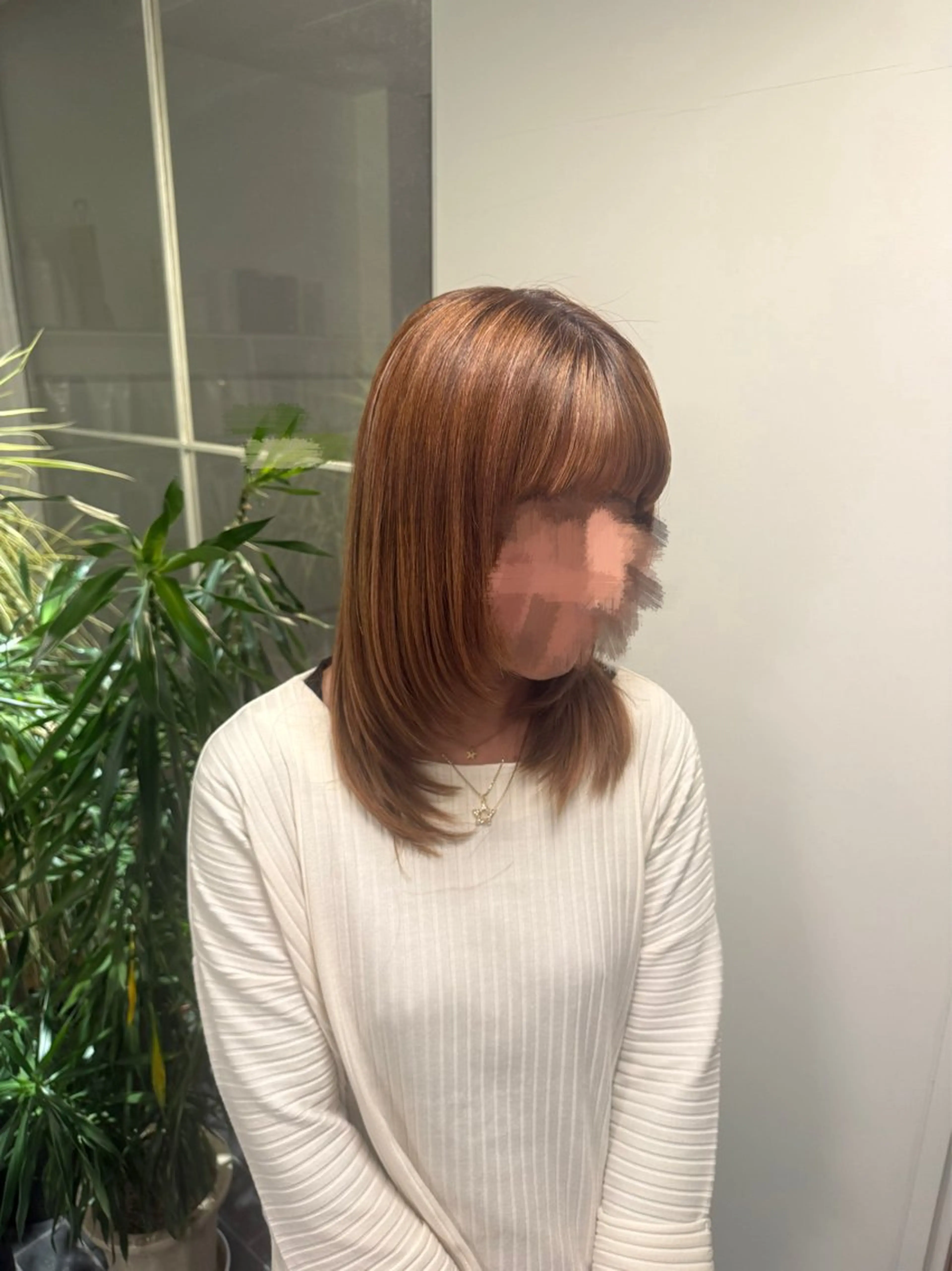 セミロング レイヤーカット かとう きりん🎀🪽のヘアスタイル