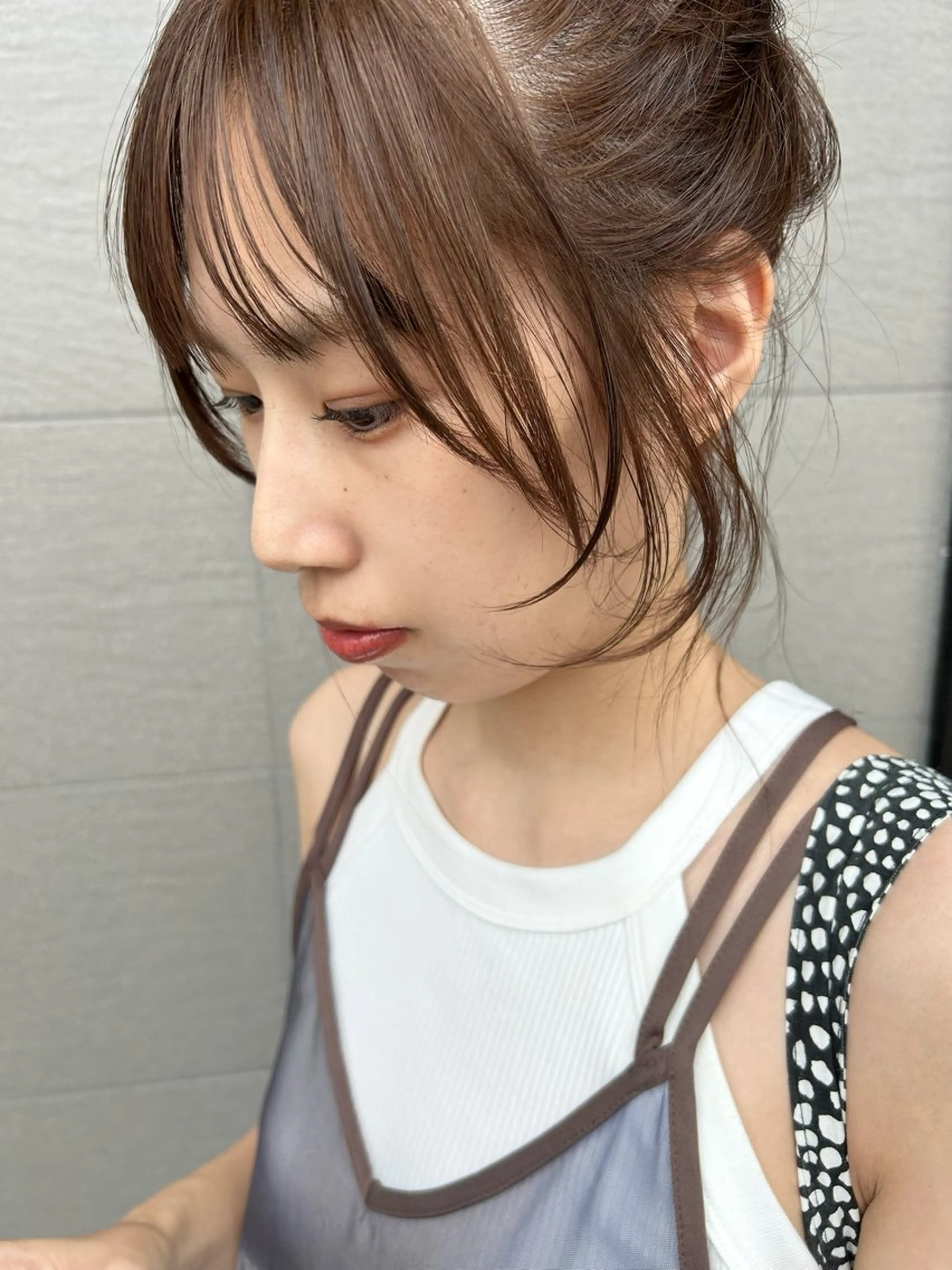 ロング カット ナカジマ ナナのヘアスタイル