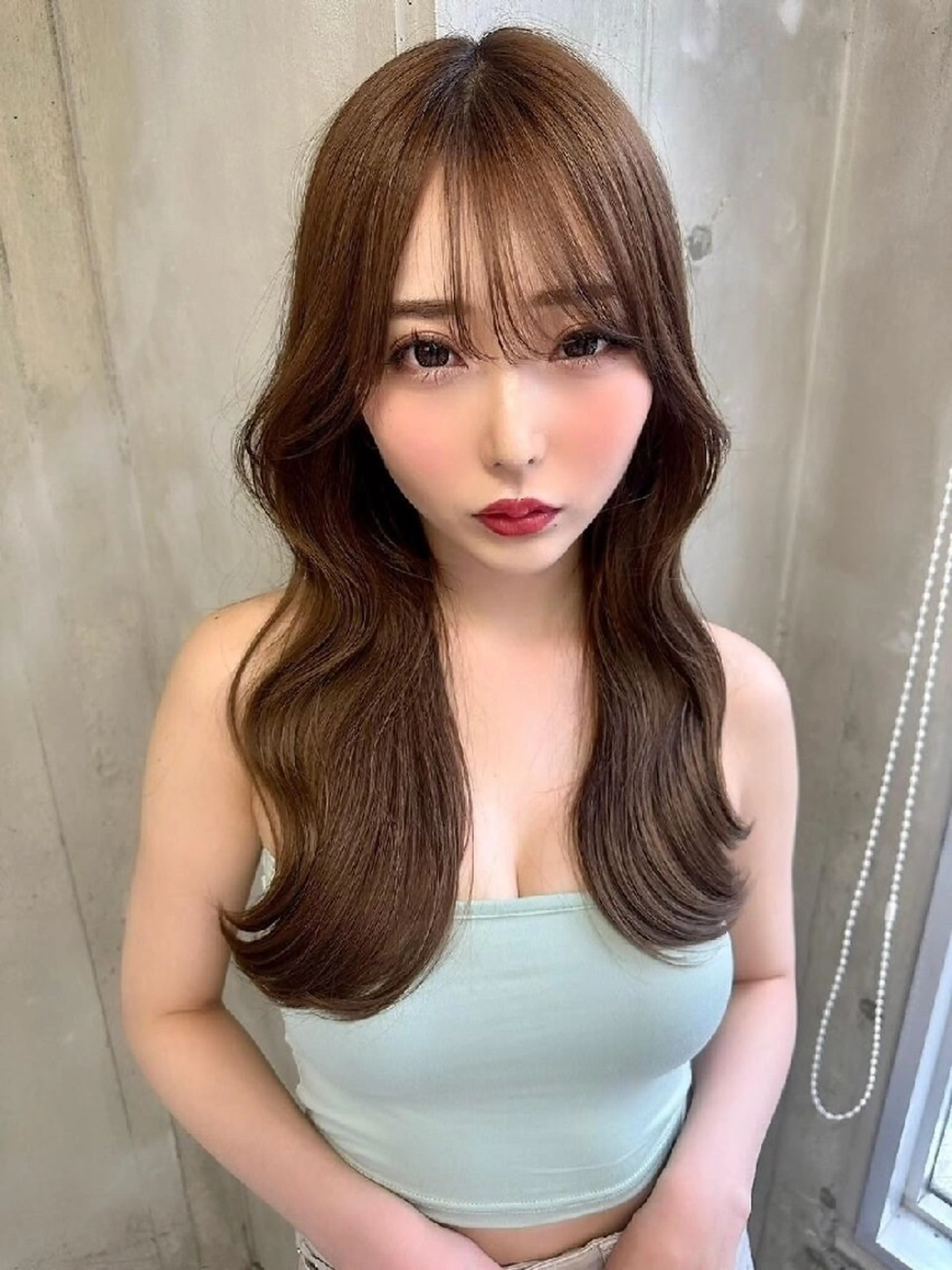 カラー ロング Lond Roleのヘアスタイル