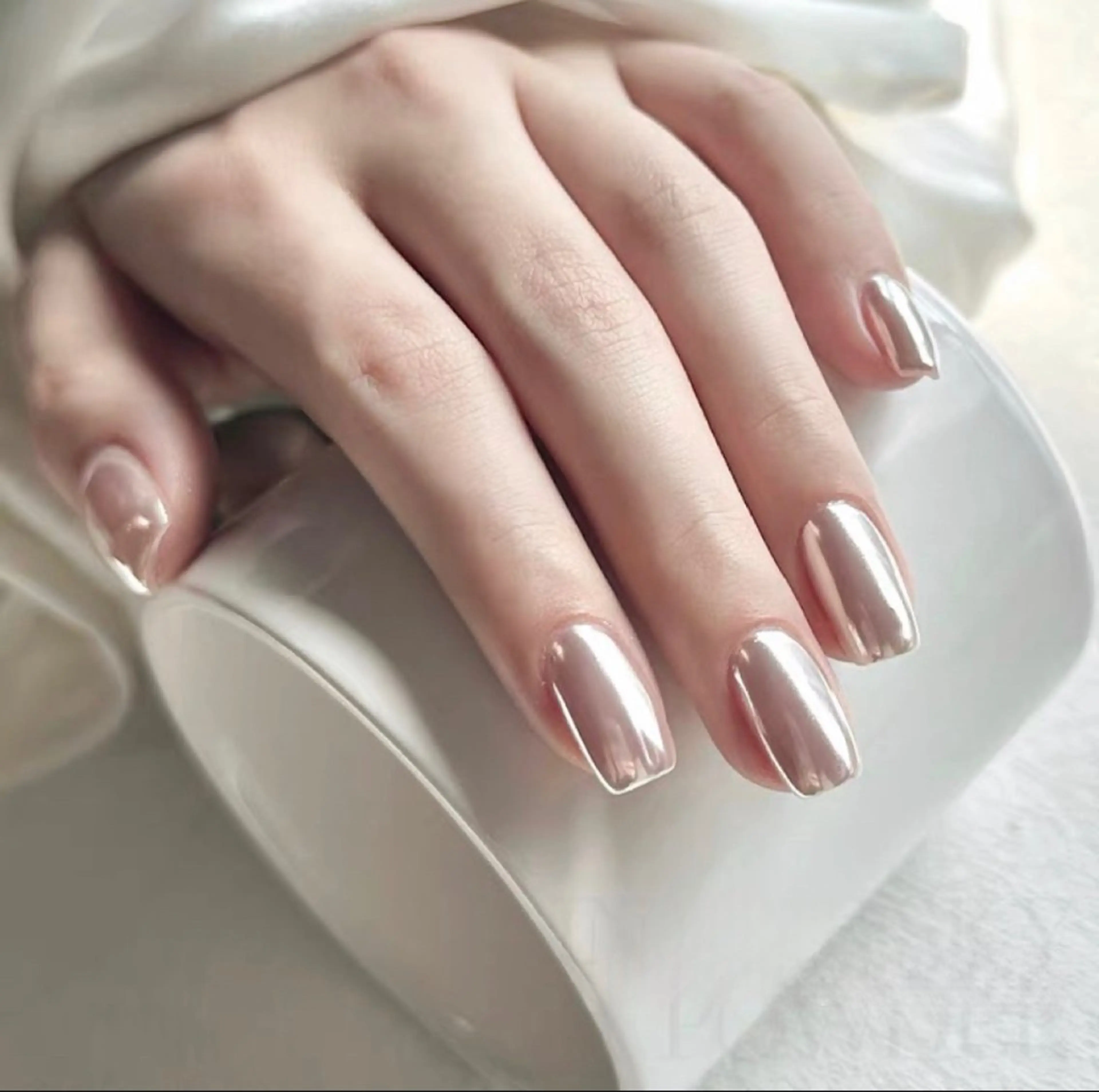 ネイル オーロラネイル チークネイル 長さ出し フットネイル フレンチネイル AND Nail 長さだし専門店のネイルデザイン