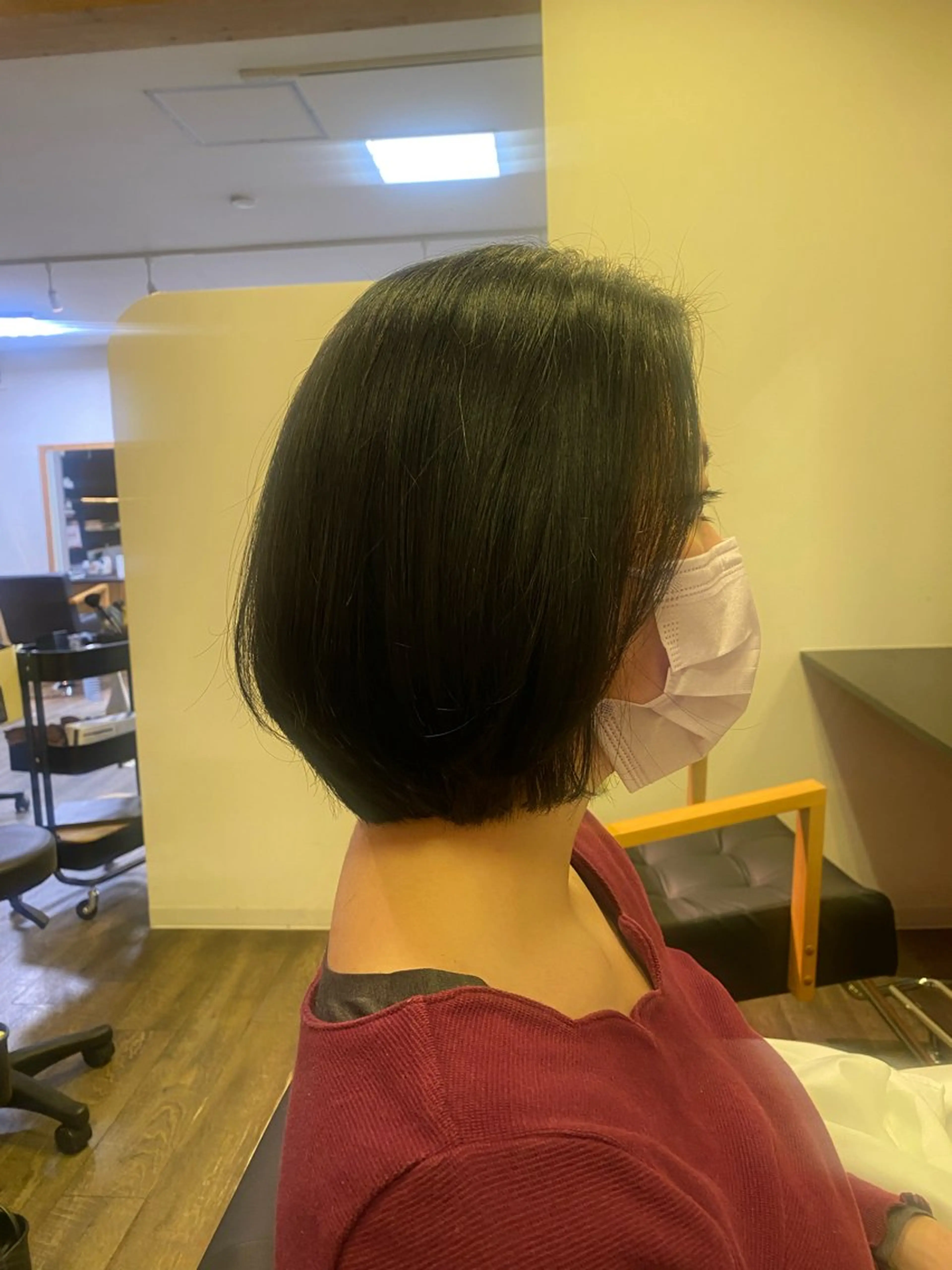ショート ボブ 栢木 海央のヘアスタイル