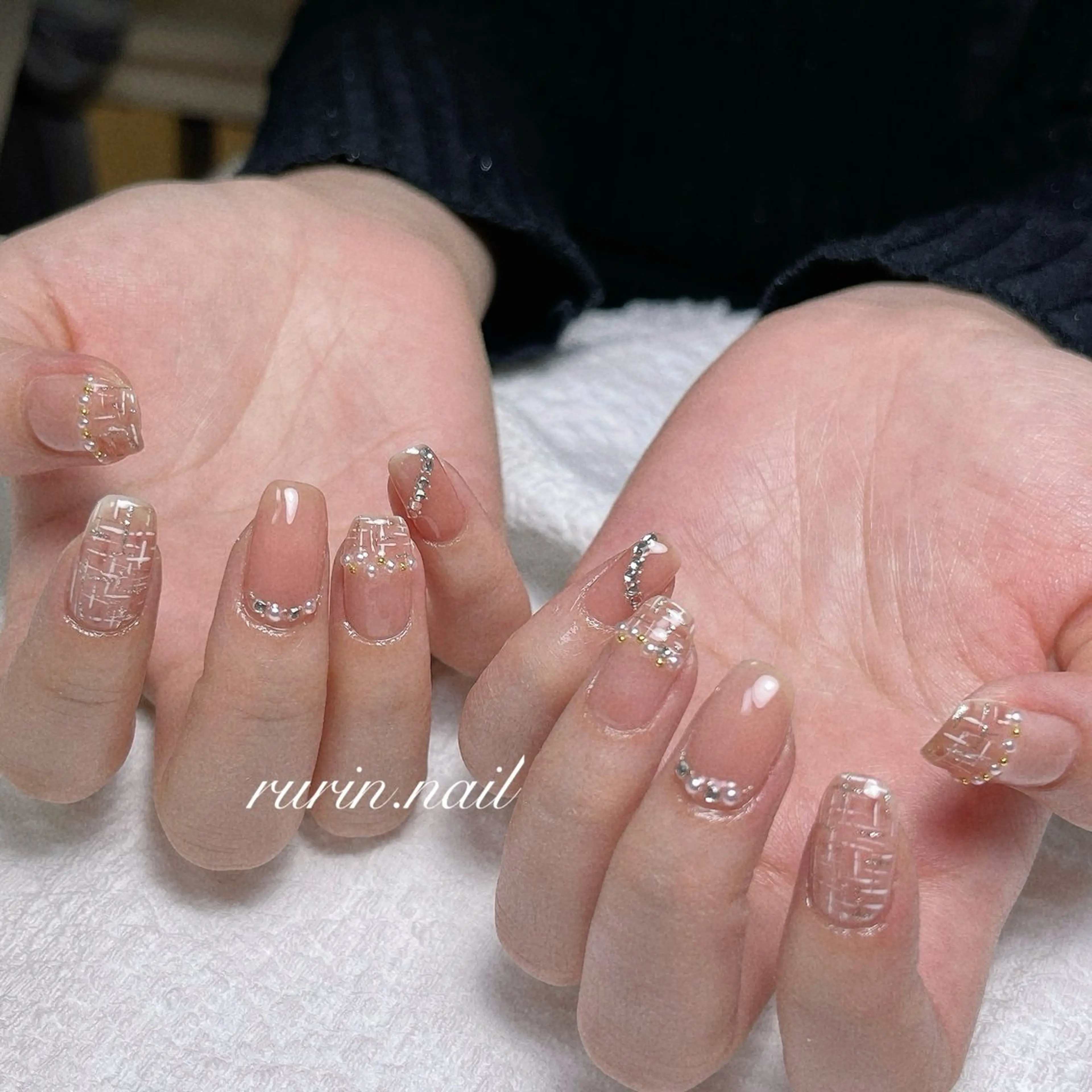 ネイル 冬ネイル ルリン サロン💅のネイルデザイン