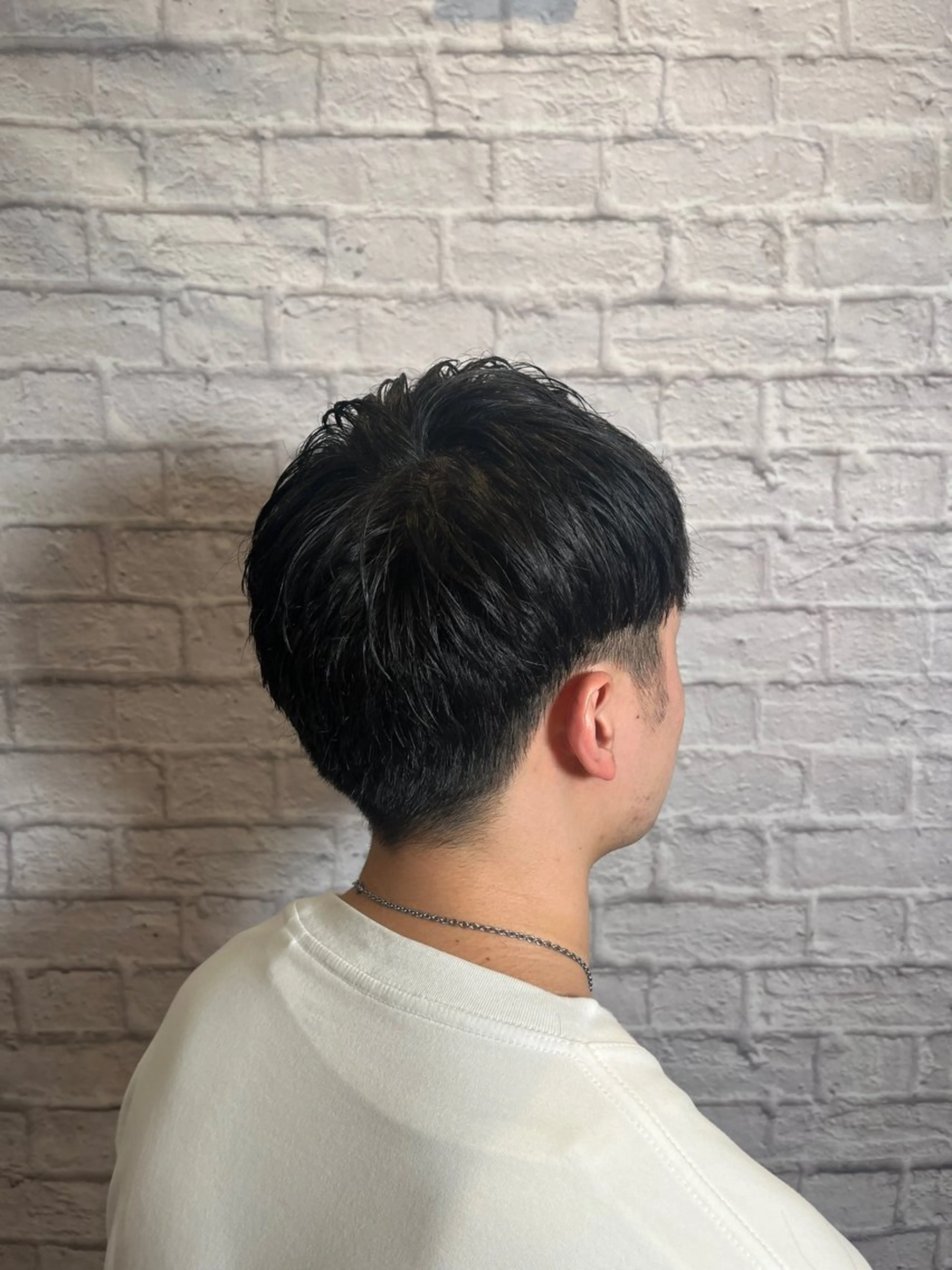 ミディアム 無料メンズカット❗️ 佐藤光のヘアスタイル