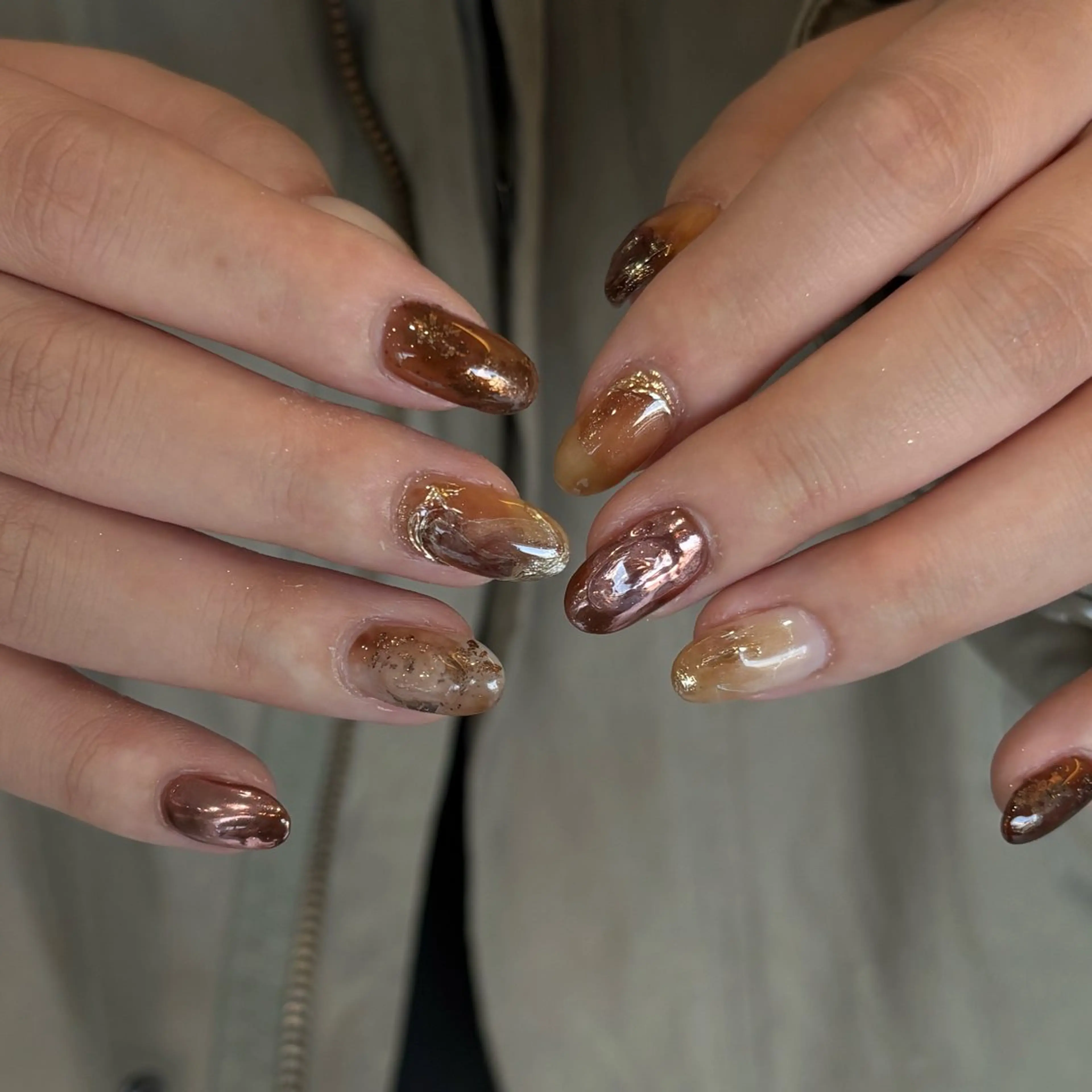 ネイル ニュアンスネイル ハンドネイル mood mitsukiのネイルデザイン