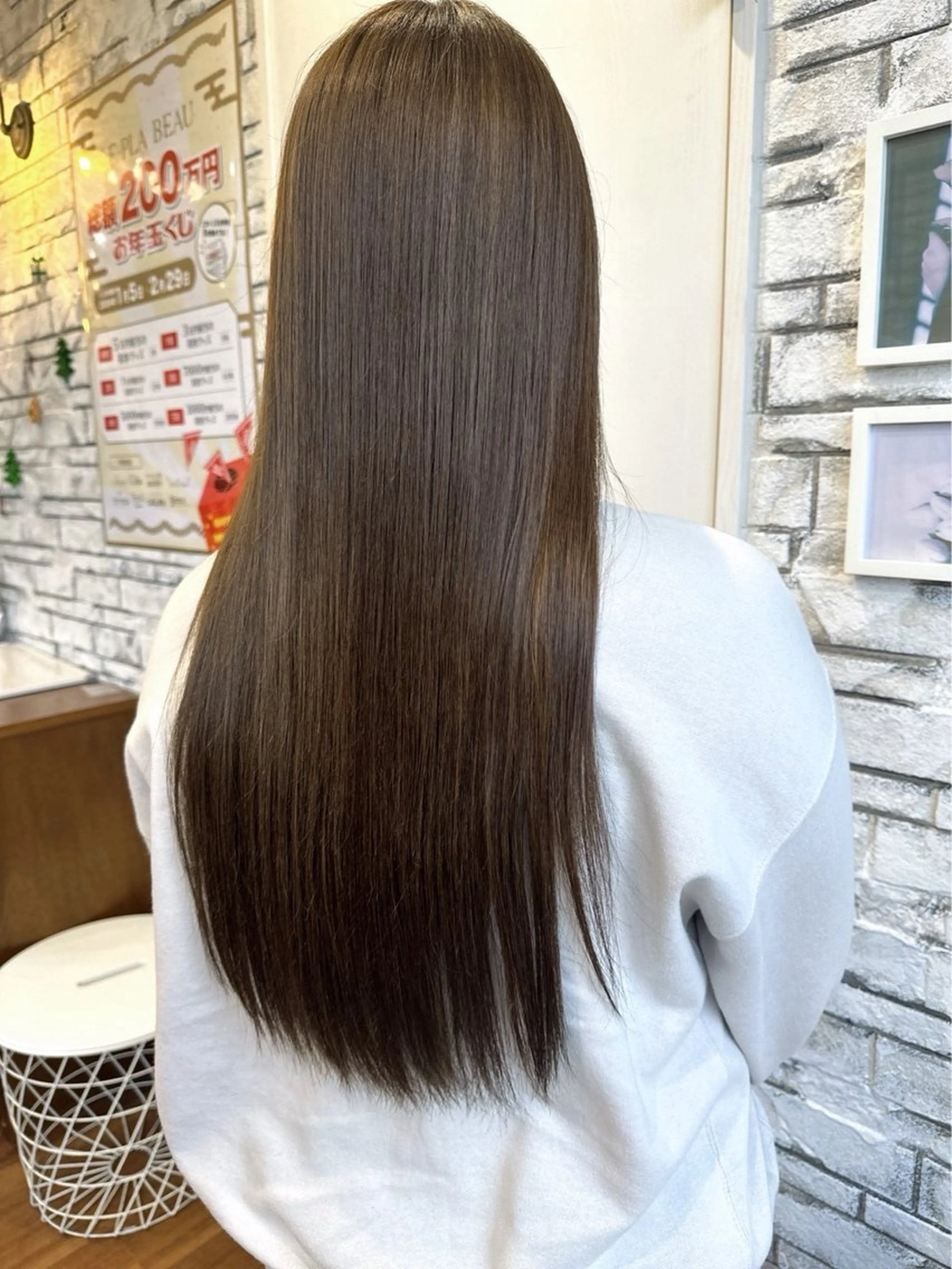 ロング カット 縮毛矯正 🫧鈴木 遥夏🫧のヘアスタイル