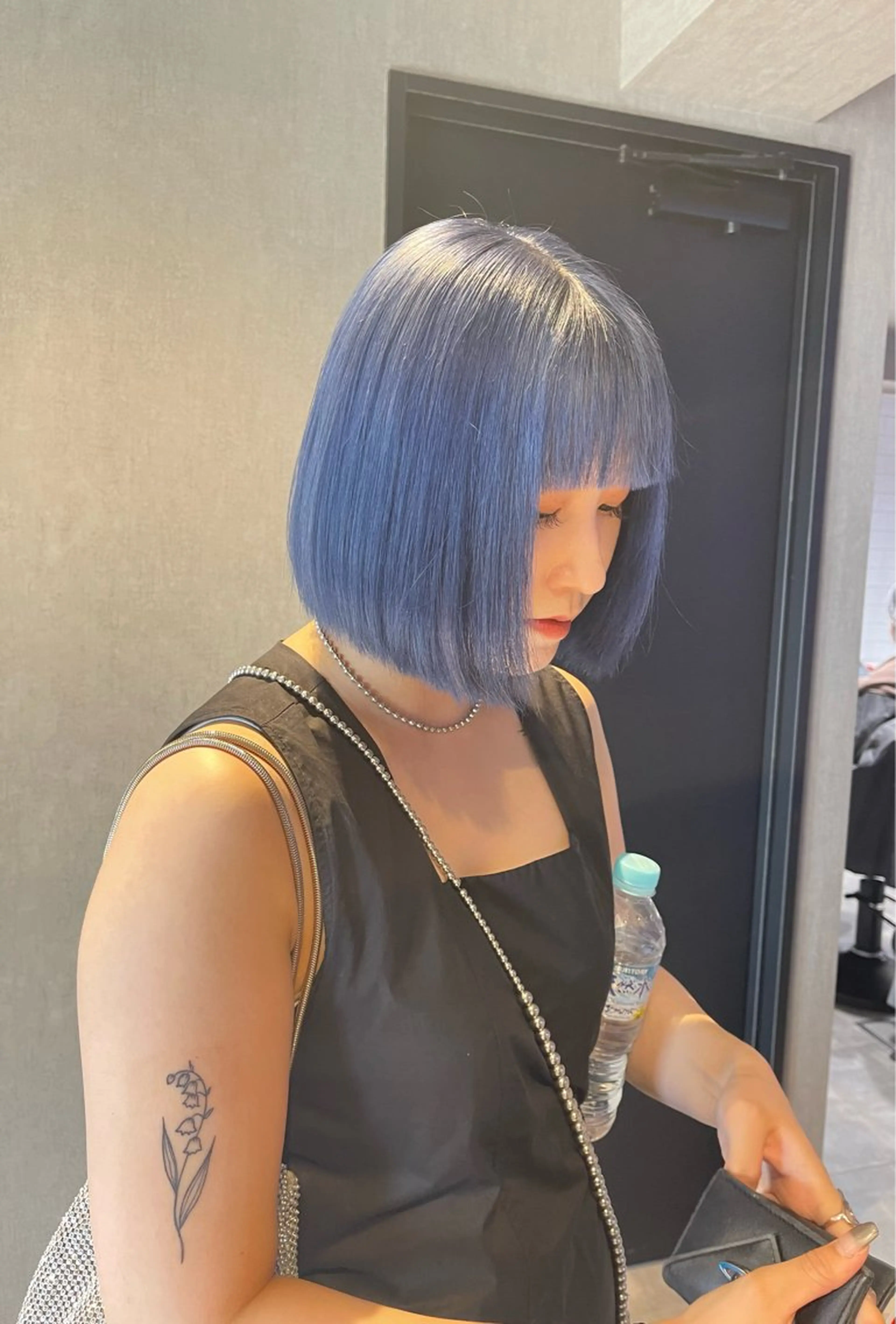 ショート カラー ブルーカラー ネイビーカラー カット ヘアカラー MIRIM栄所属・透明感カラー/艶髪/ エクステ/HIROのヘアスタイル