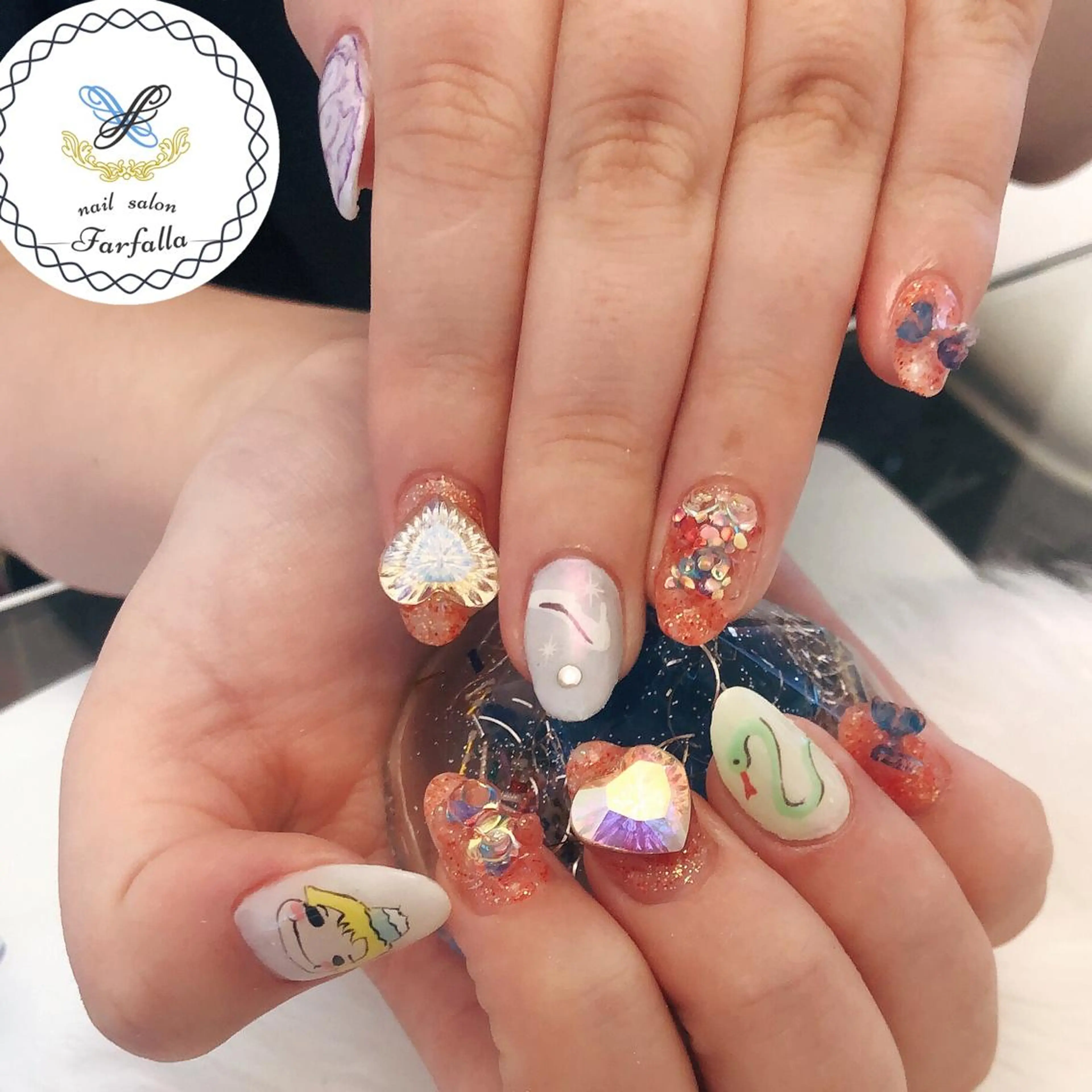 ネイル Farfalla Kieのネイルデザイン