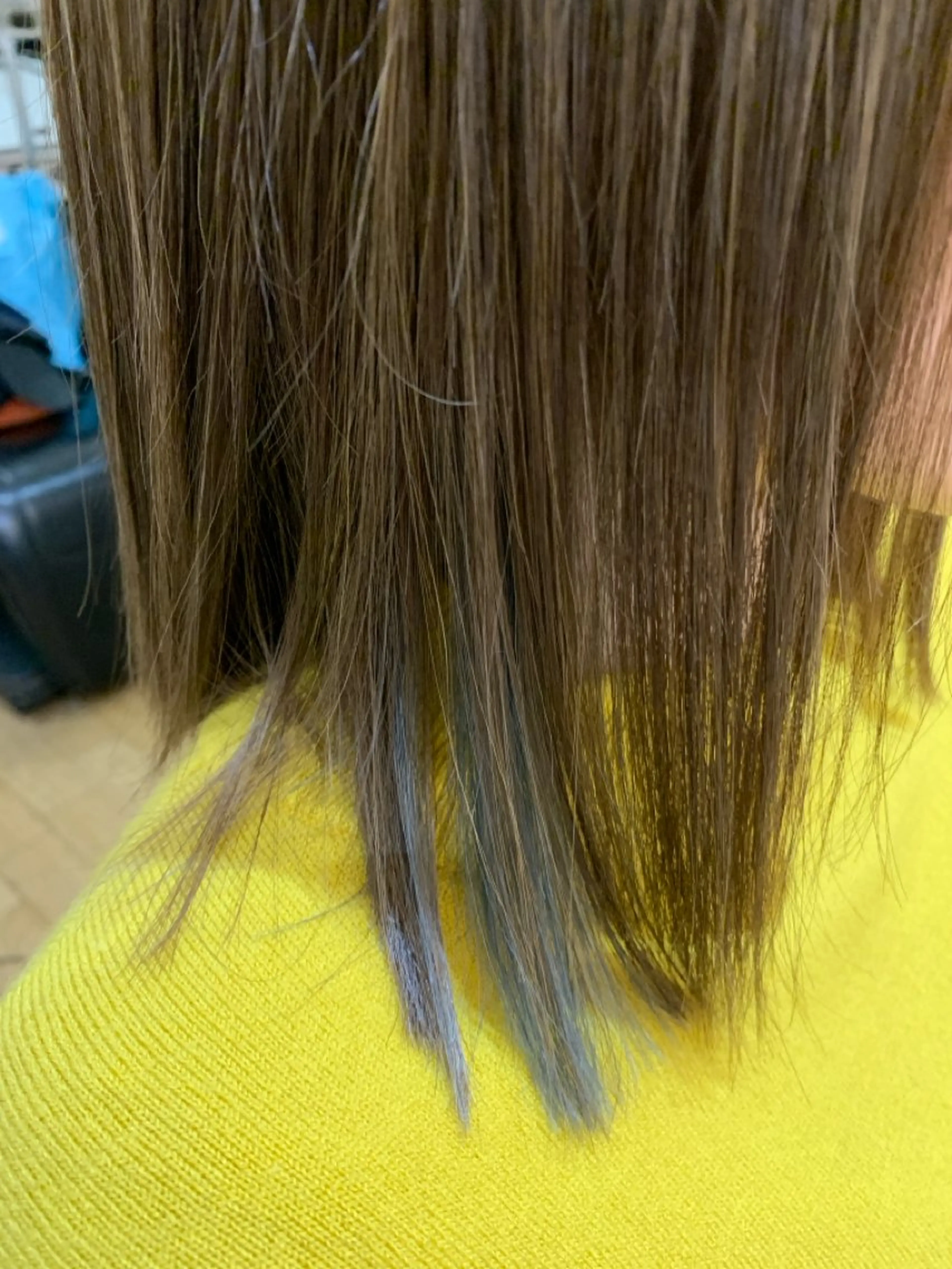 カラー 美容室 グラッシーヘアーのヘアスタイル