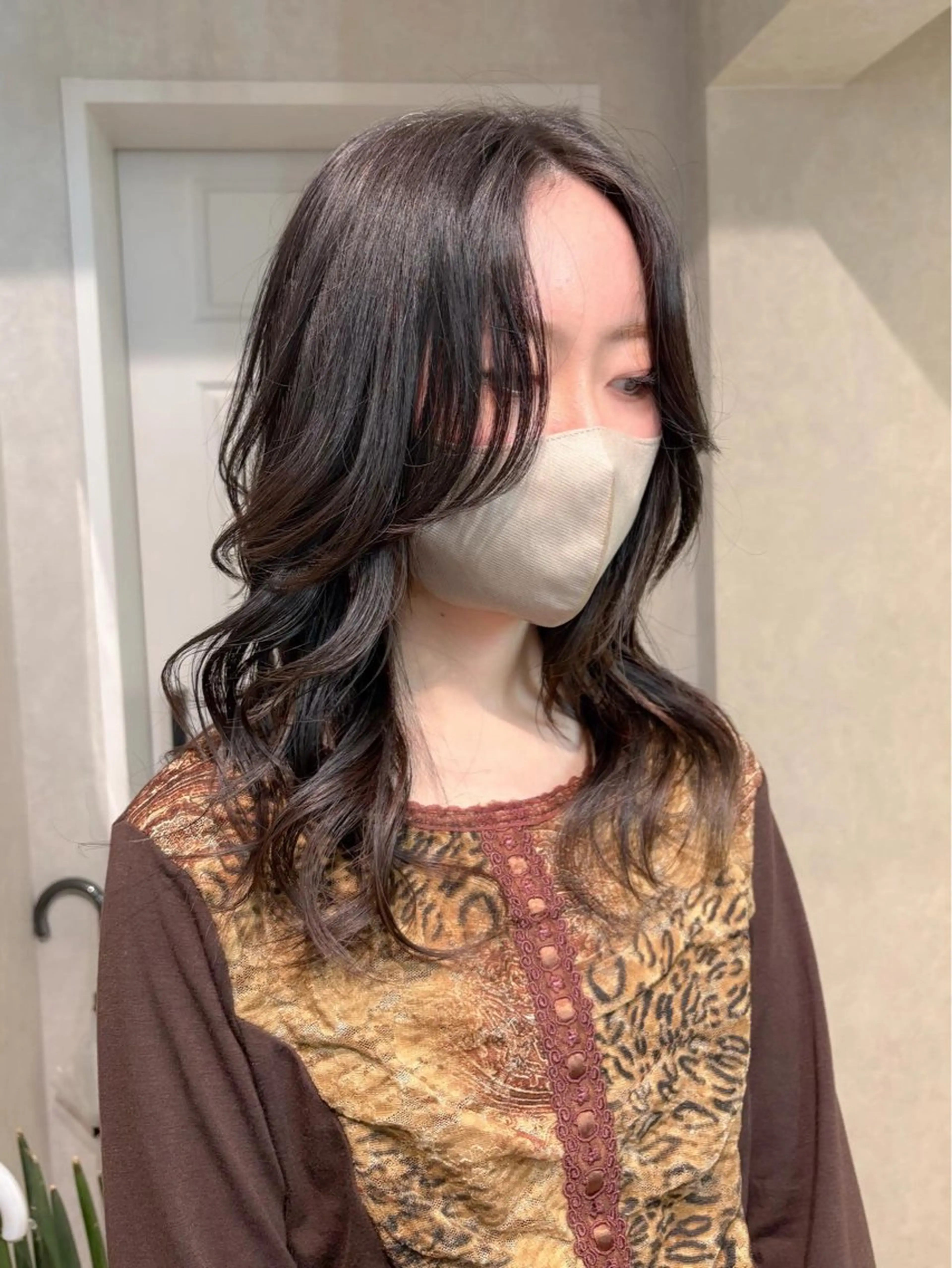 セミロング レイヤーカット カット 透明感モテスタイル 💞SHIORI💞のヘアスタイル