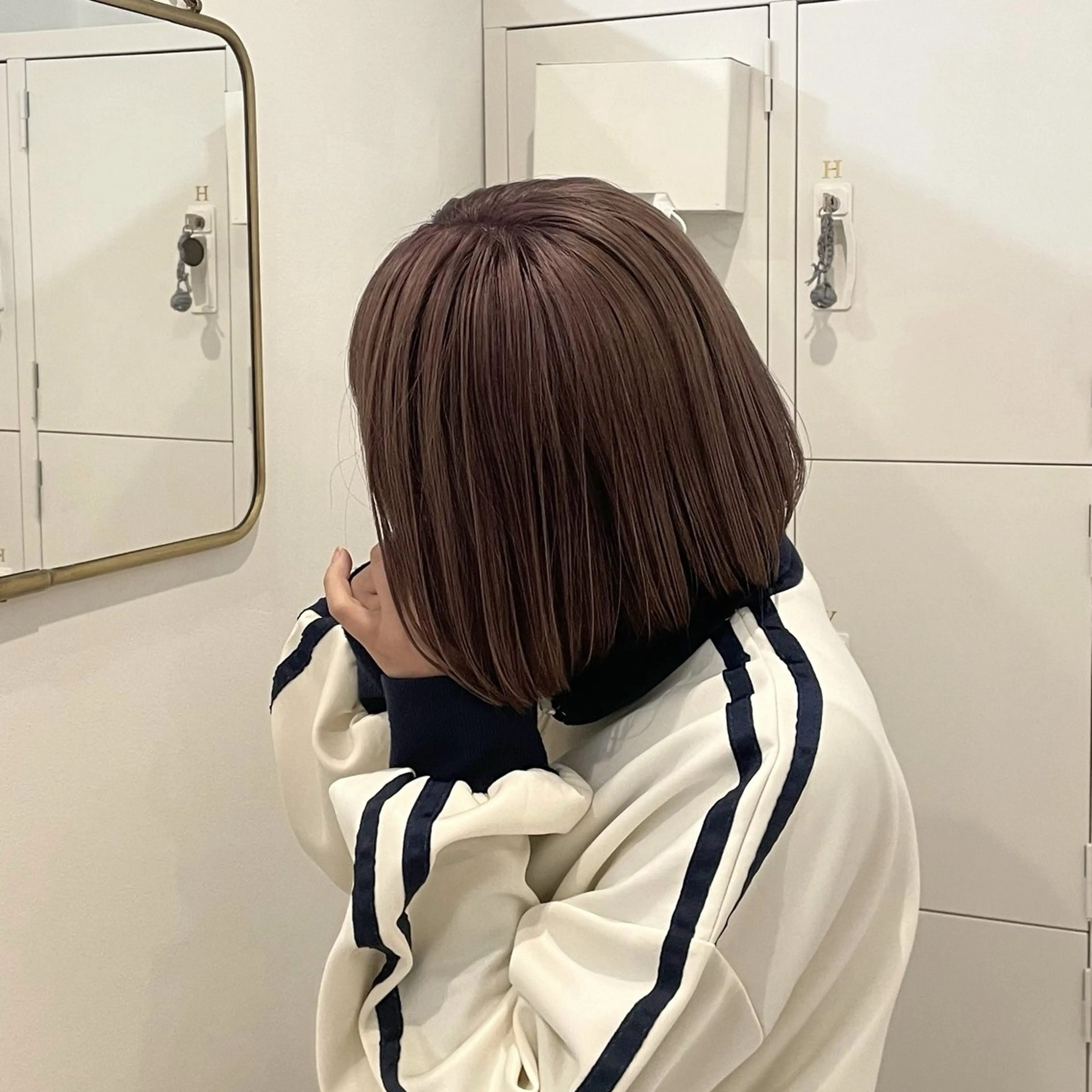 ショート カラー canon/レイヤー /透明感カラーのヘアスタイル