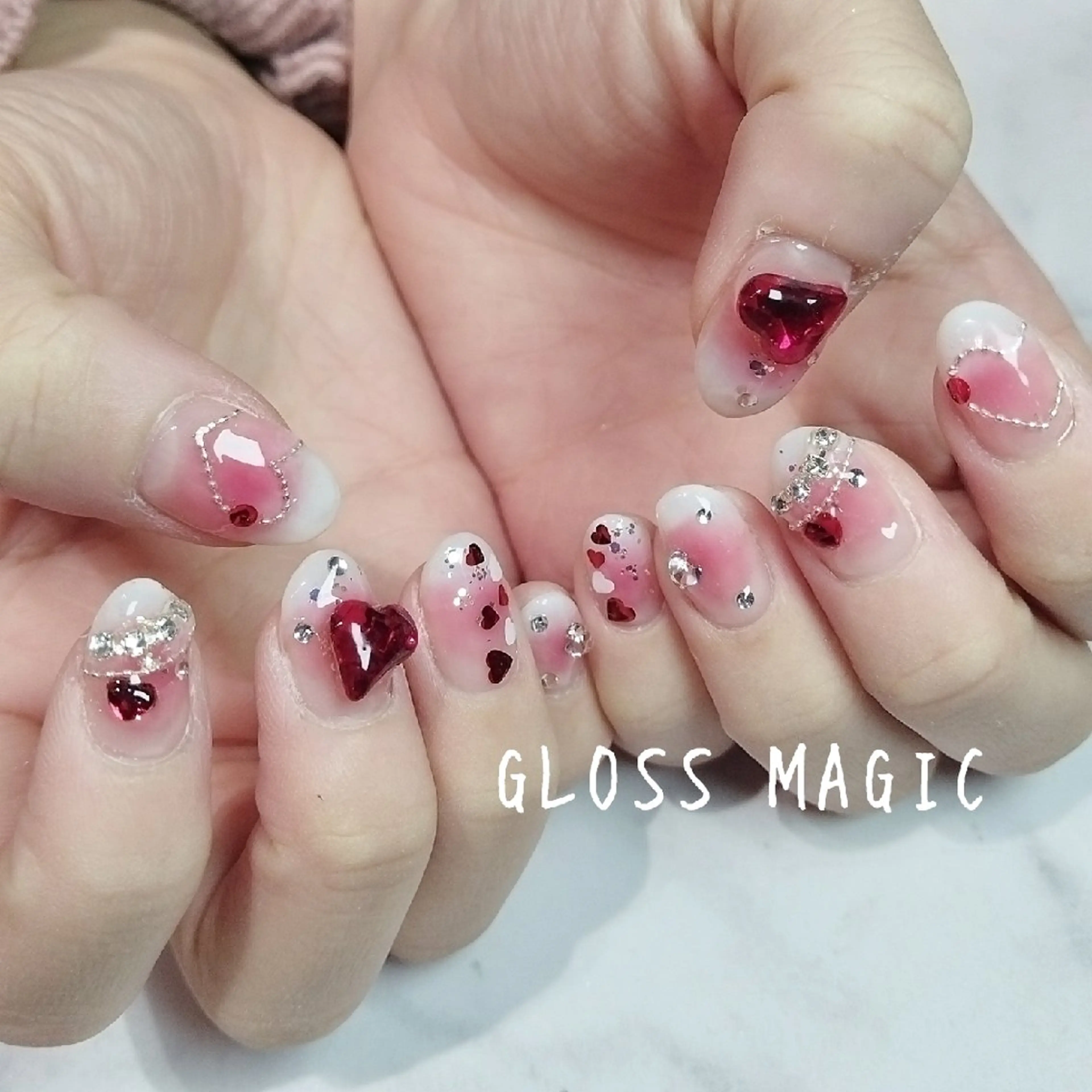 ネイル ハンドネイル あ きのネイルデザイン