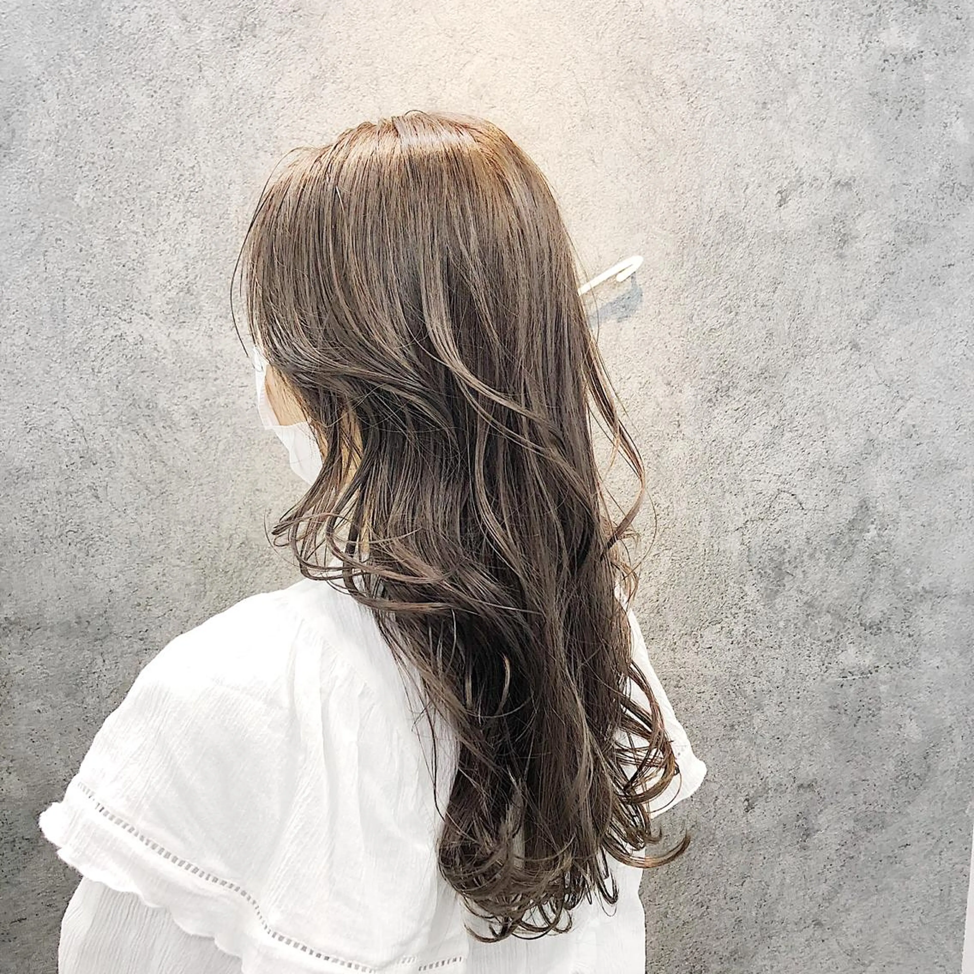 セミロング カット ヘアカラー トリートメント 所渉/韓国レイヤー /ウルフカットのヘアスタイル