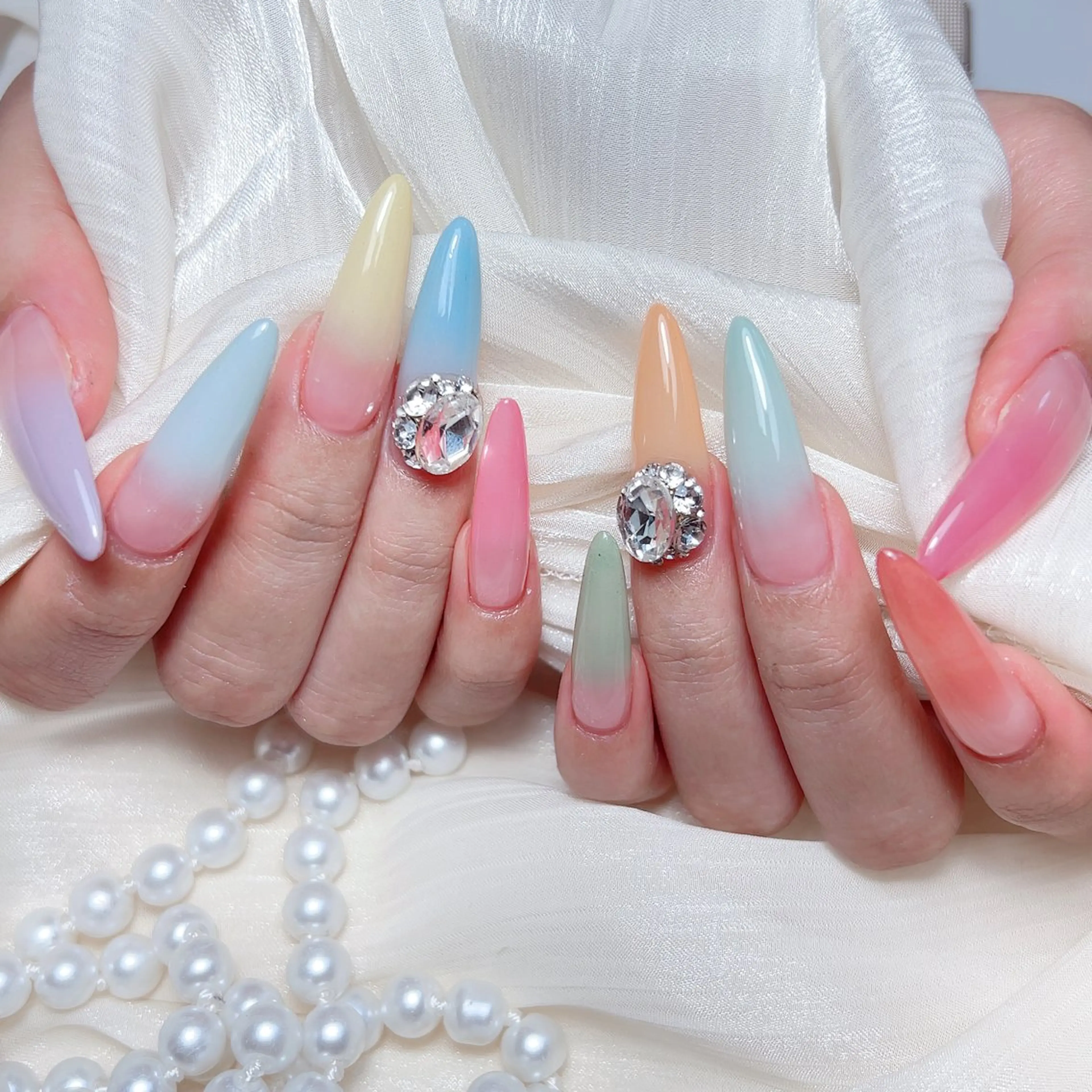 ネイル ハンドネイル 🎀M nails✨ ビューティーのネイルデザイン