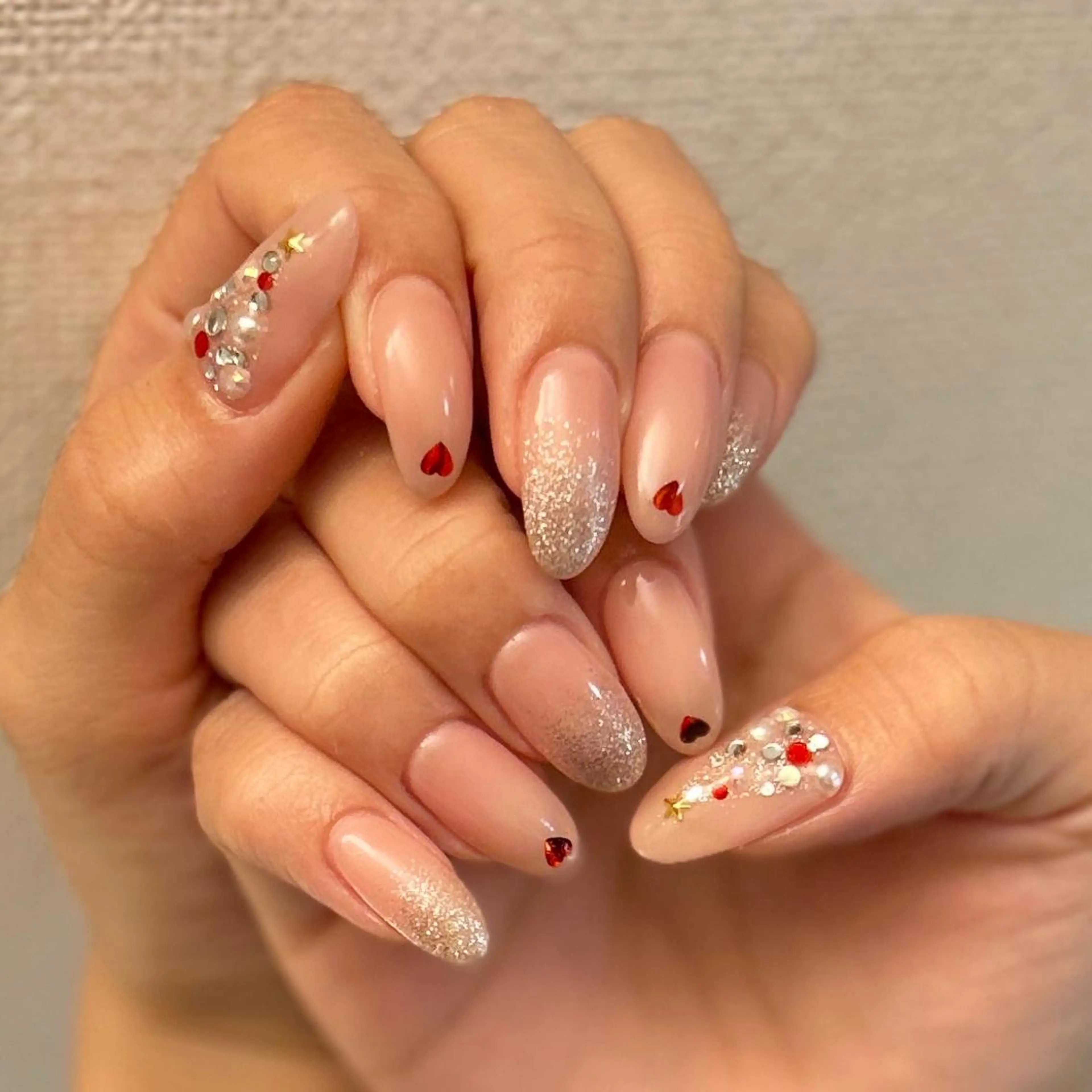 セミロング カラー パーマ ヘアアレンジ メンズ キッズ ネイル マツエク・マツパ アイブロウ アートネイル ジェルネイル パラジェル ハンドネイル フットネイル ease NAIL SALONのネイルデザイン