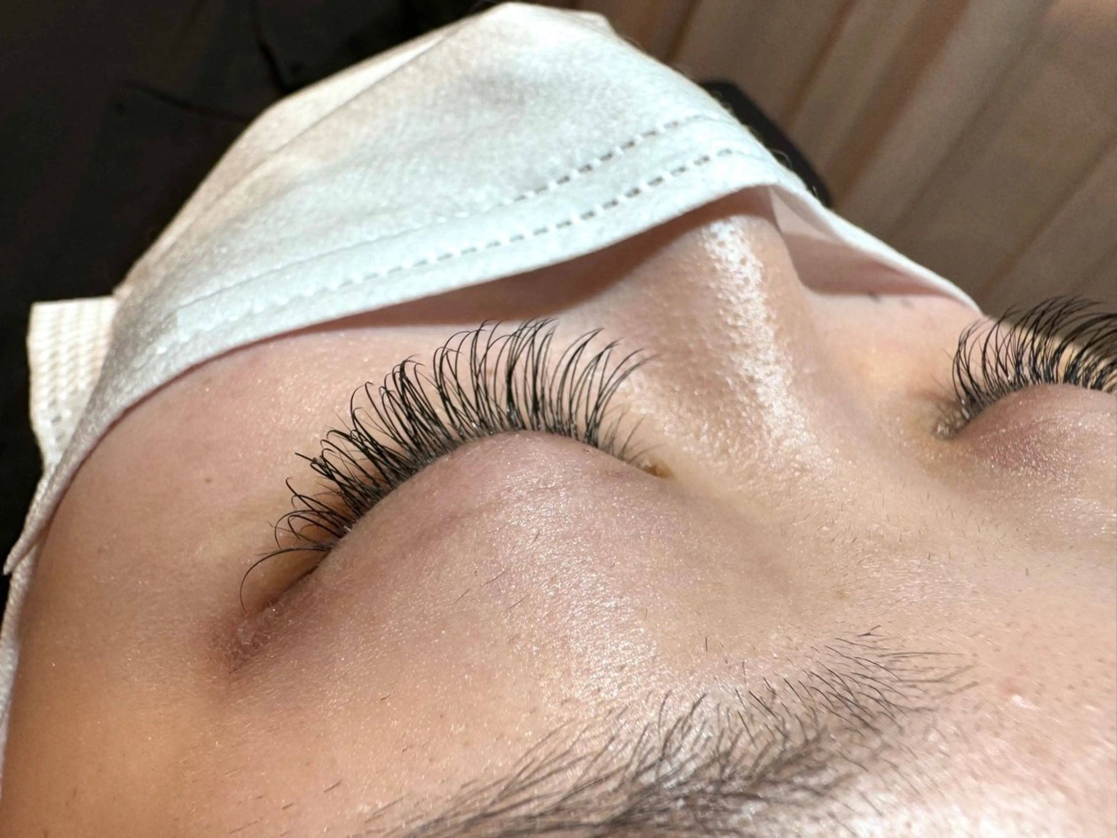 4月🌸平日限定🤍アイシャンプー付き❣️フラットラッシュ 120本の写真