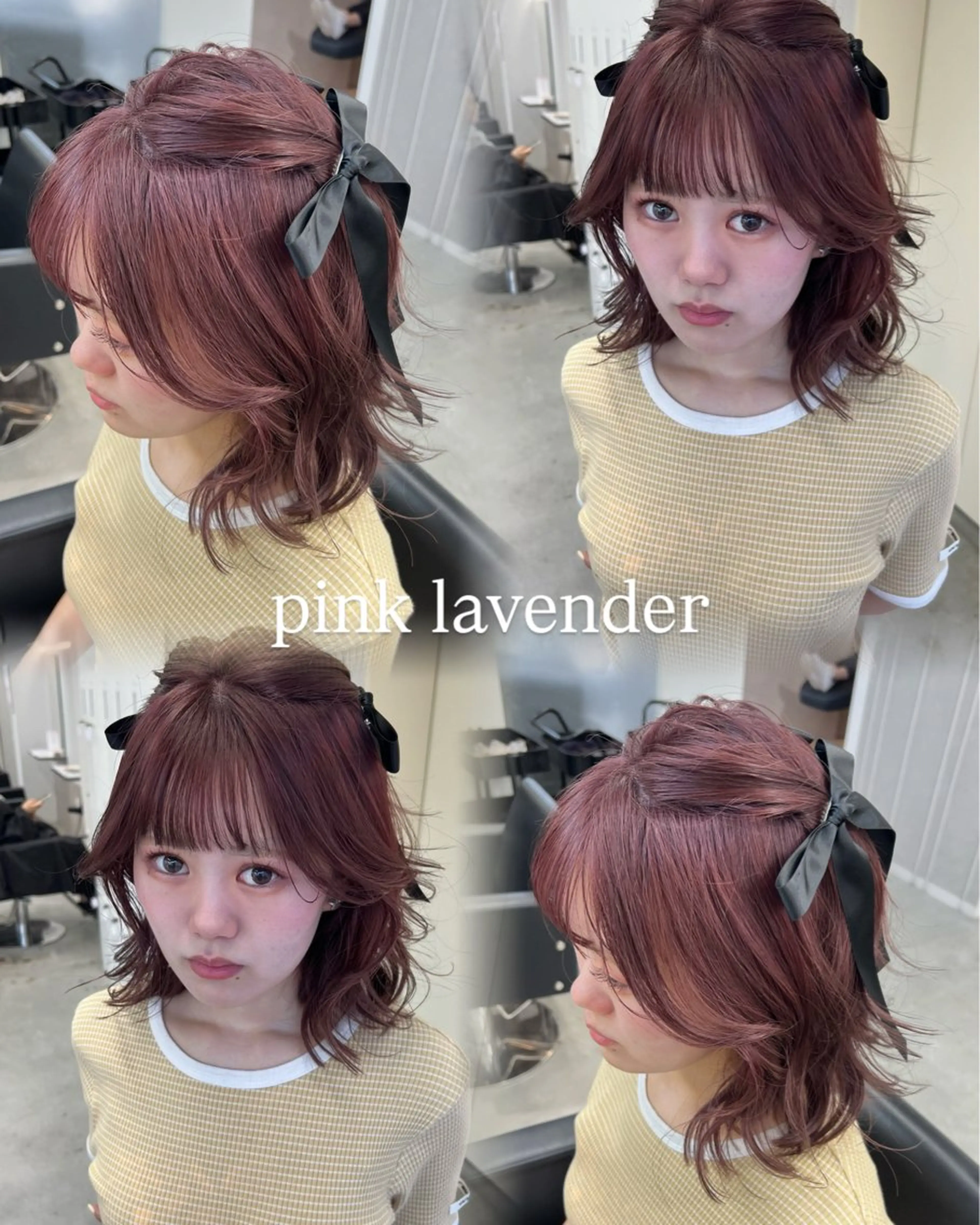 ミディアム maya レイヤーカットのヘアスタイル