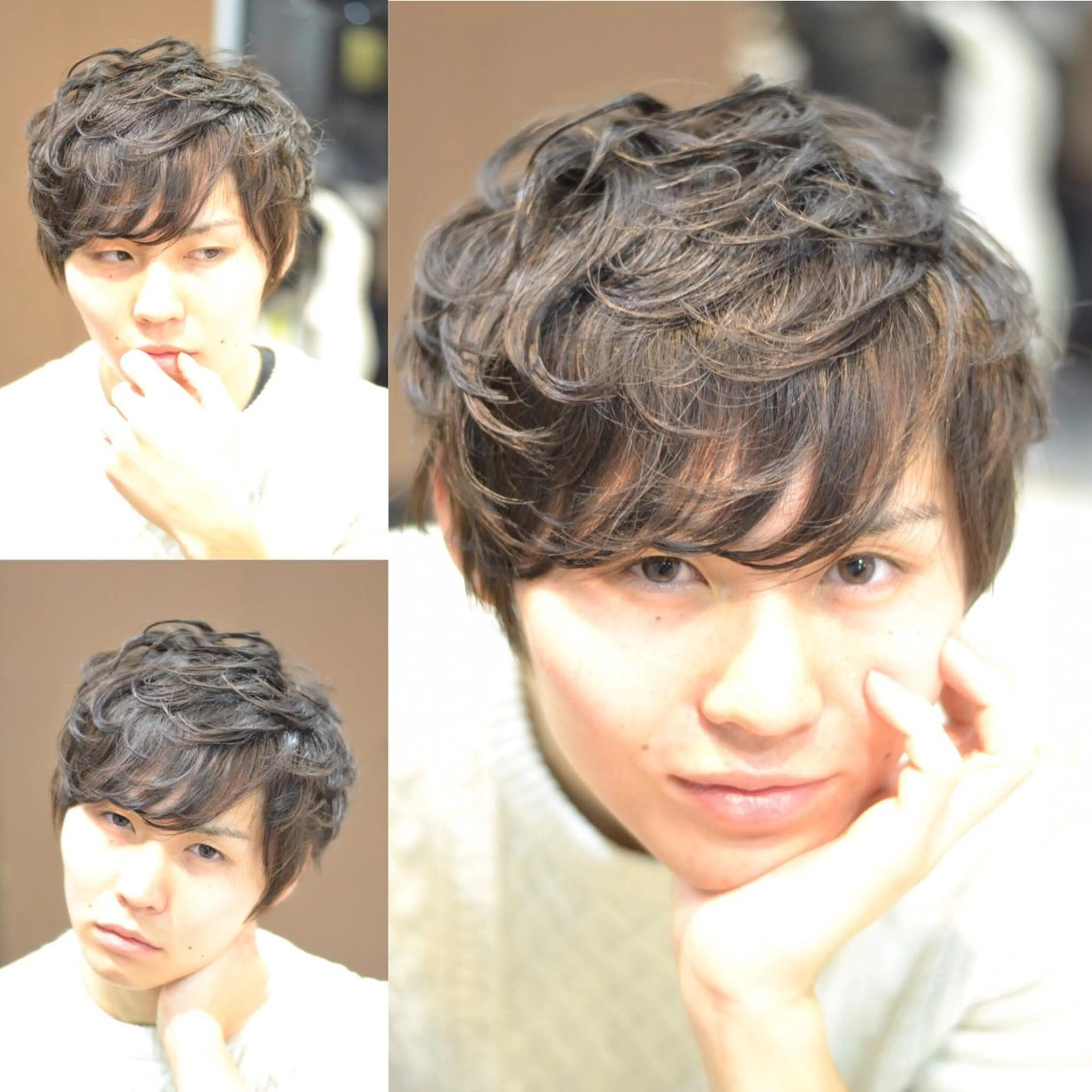 ショート メンズ 大木 拓瑞のヘアスタイル