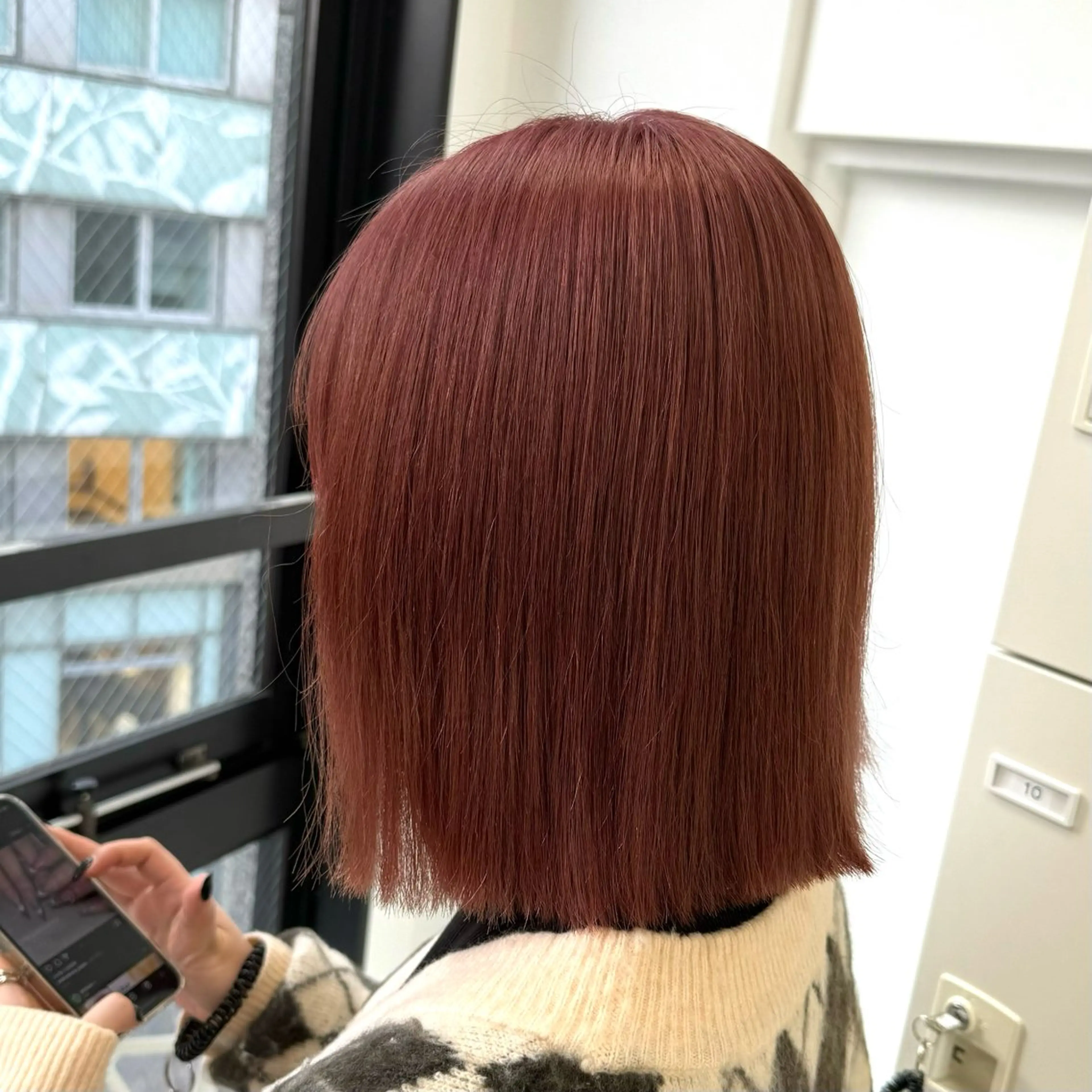 ミディアム カラー ベージュカラー 黒髪 ブリーチ ブルーカラー ブルーブラック ヘアカラー トリートメント ケアブリーチ/ 髪質改善/上質艶髪のヘアスタイル