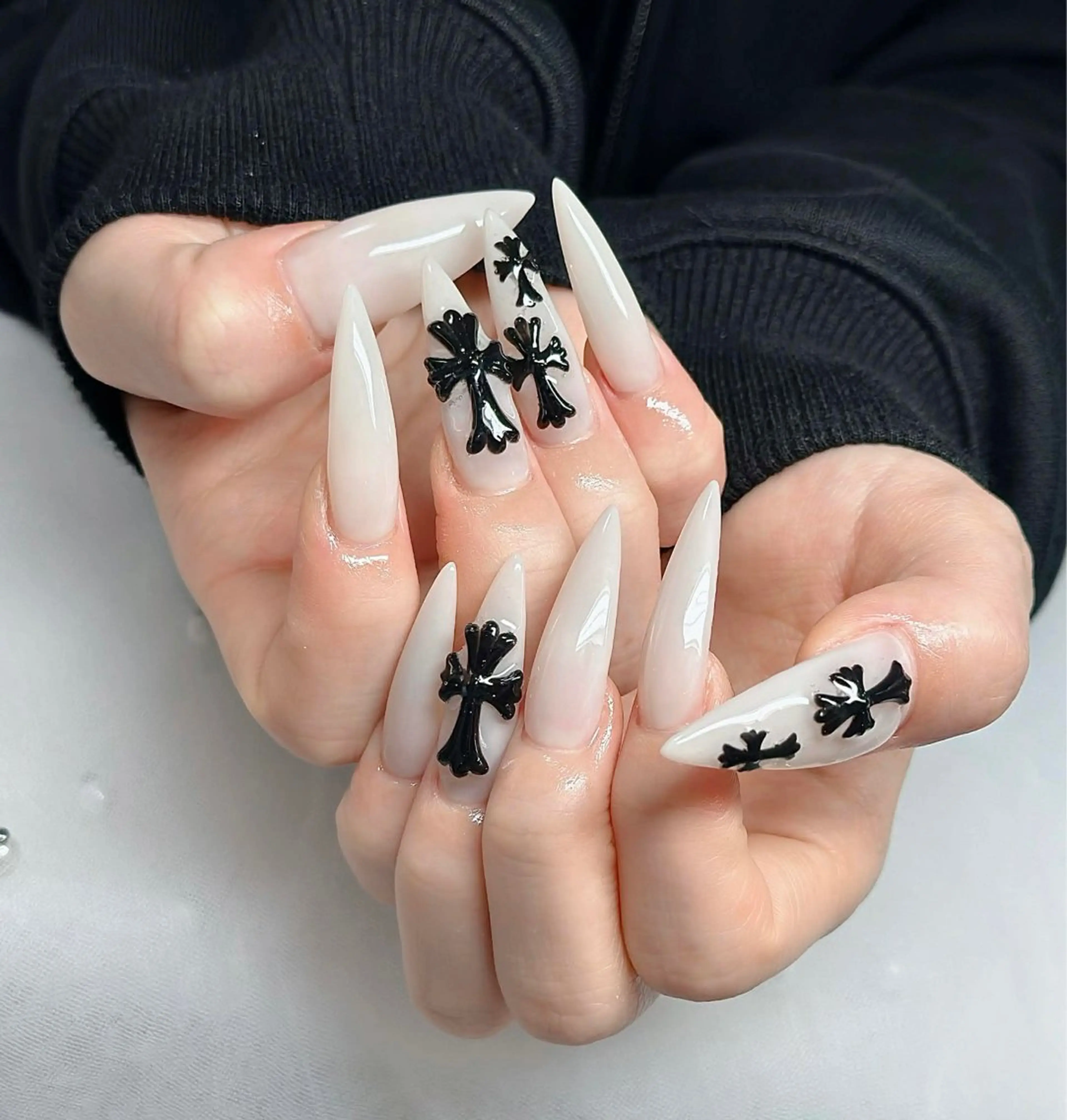 ネイル アートネイル 成人式 ジェルネイル ニュアンスネイル 夏ネイル ハンドネイル neco H.babynailのネイルデザイン