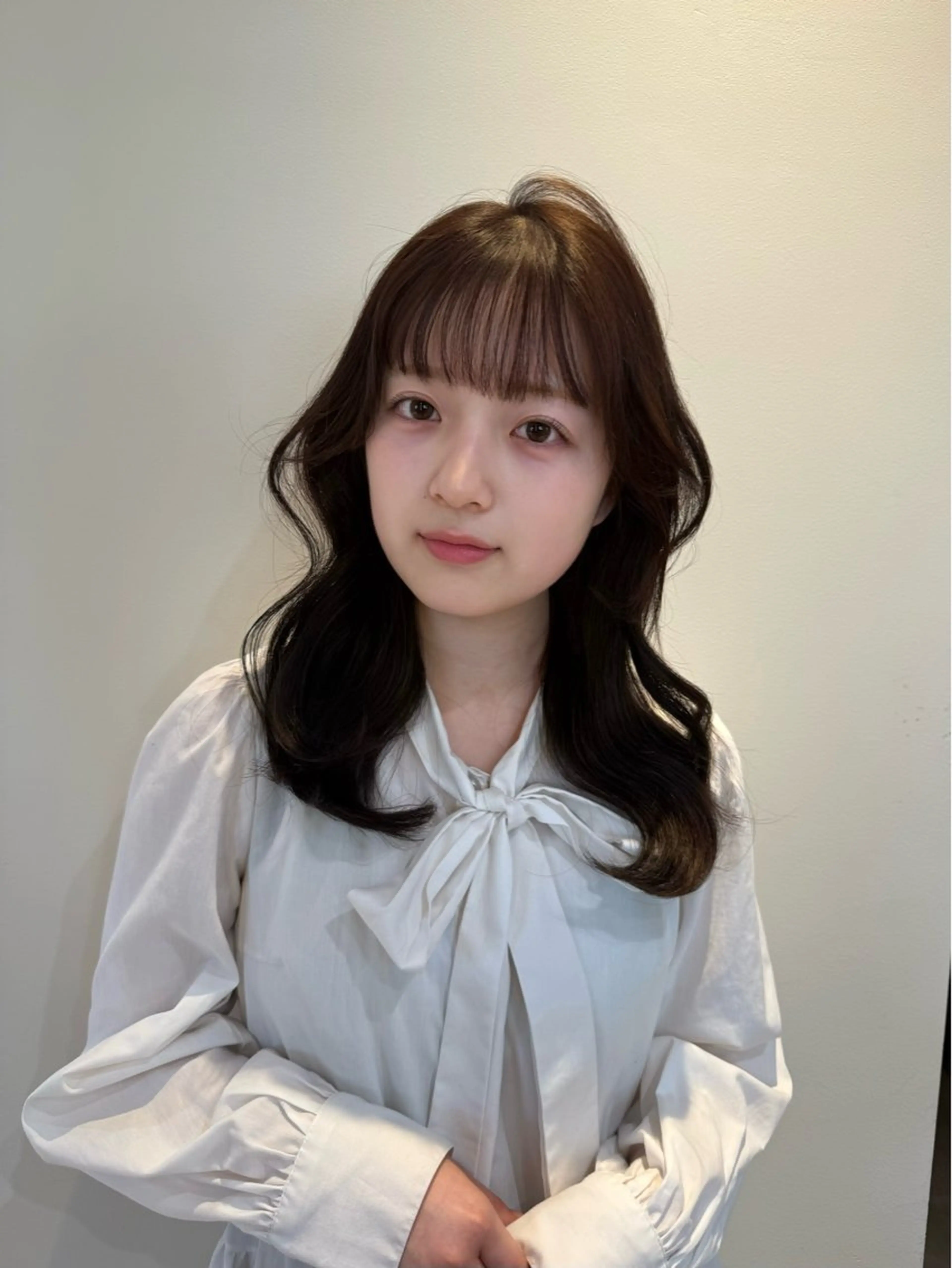 styling model♡.*･ﾟ コテ巻きスタイル🎀の写真