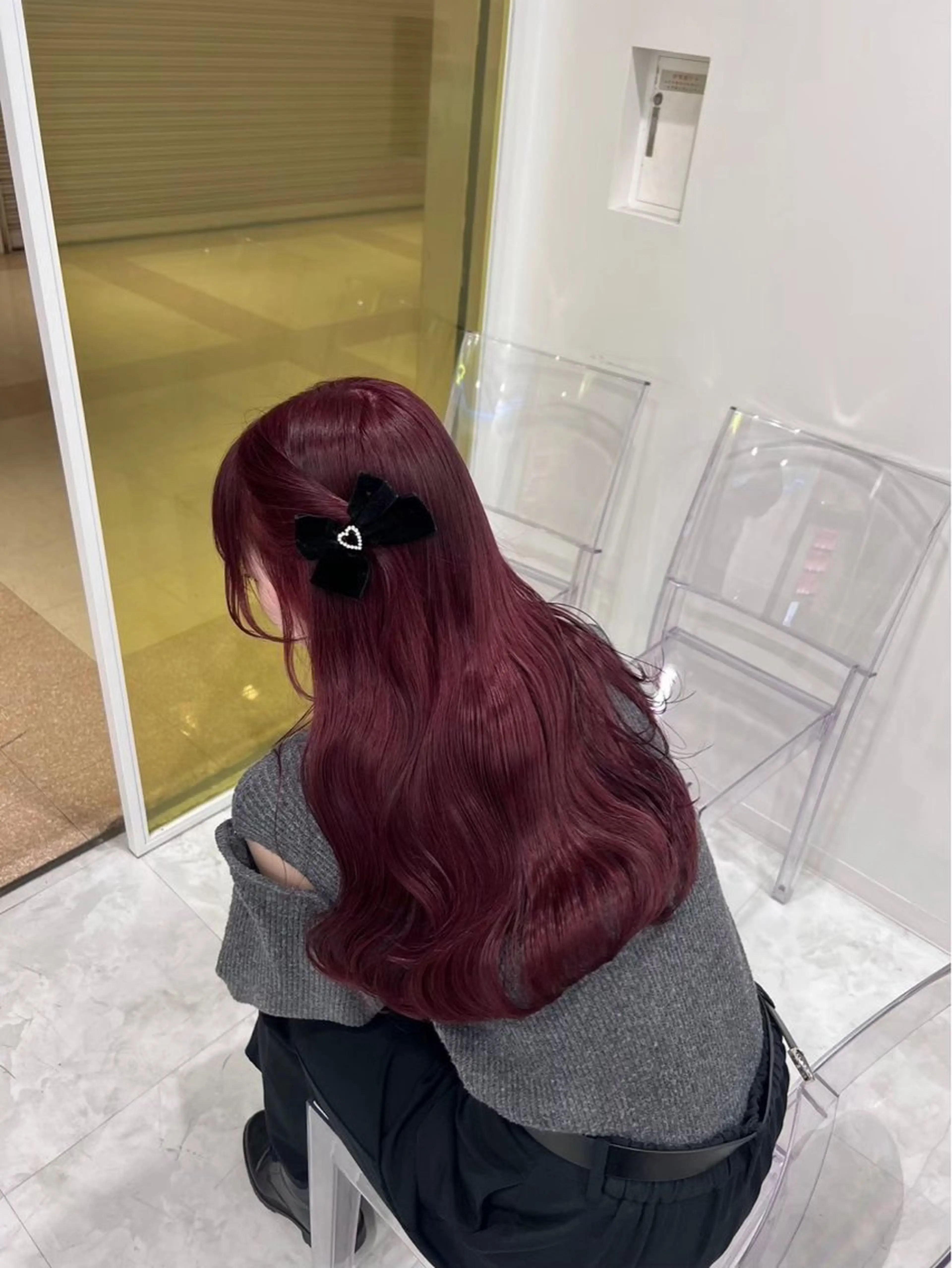 カラー ヘアカラー トリートメント ヘッドスパ akari🎀🤍 ガーリーstyleのヘアスタイル