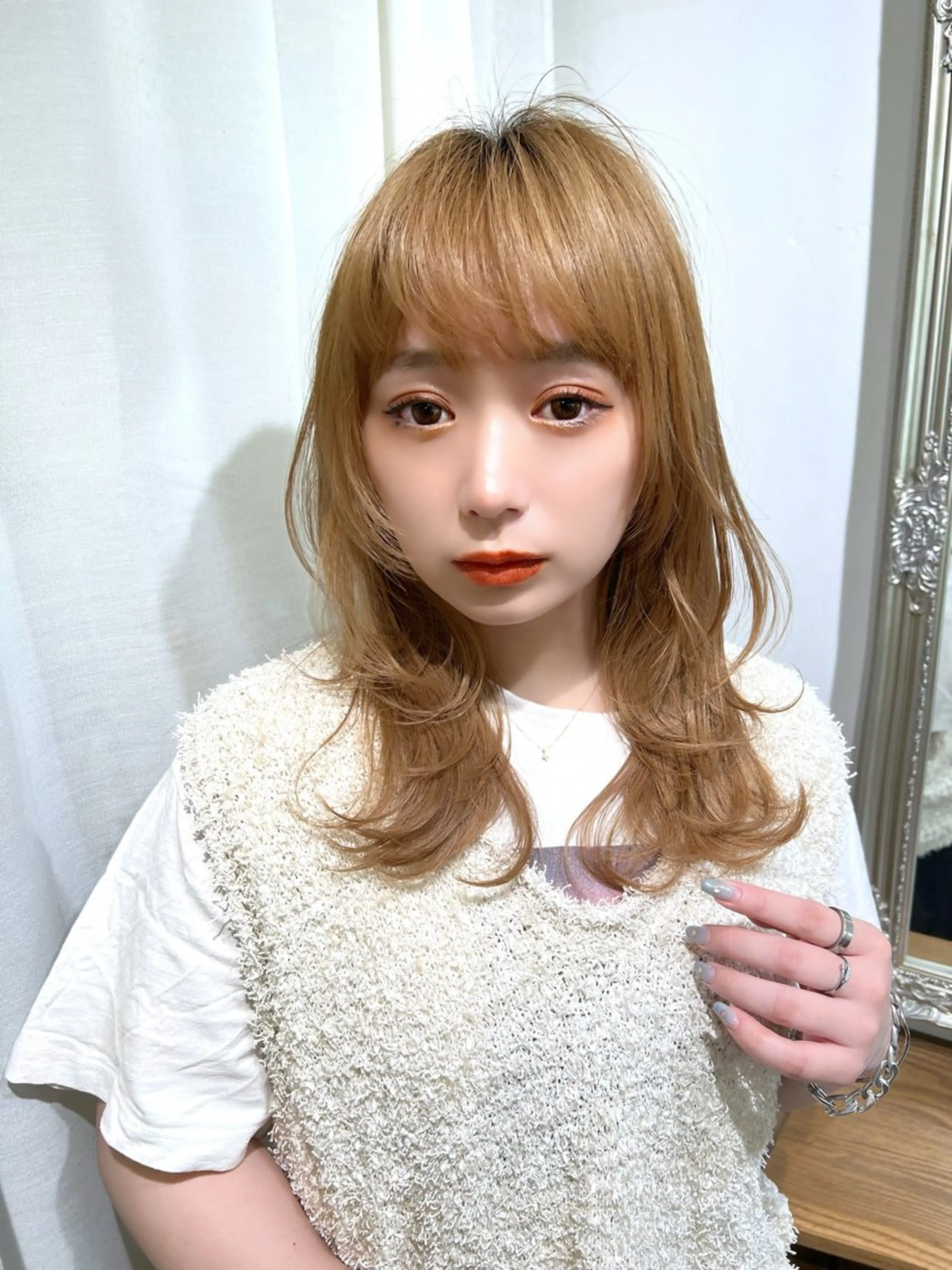 ミディアム 髪質改善カラー✨ るな🕊🫧のヘアスタイル