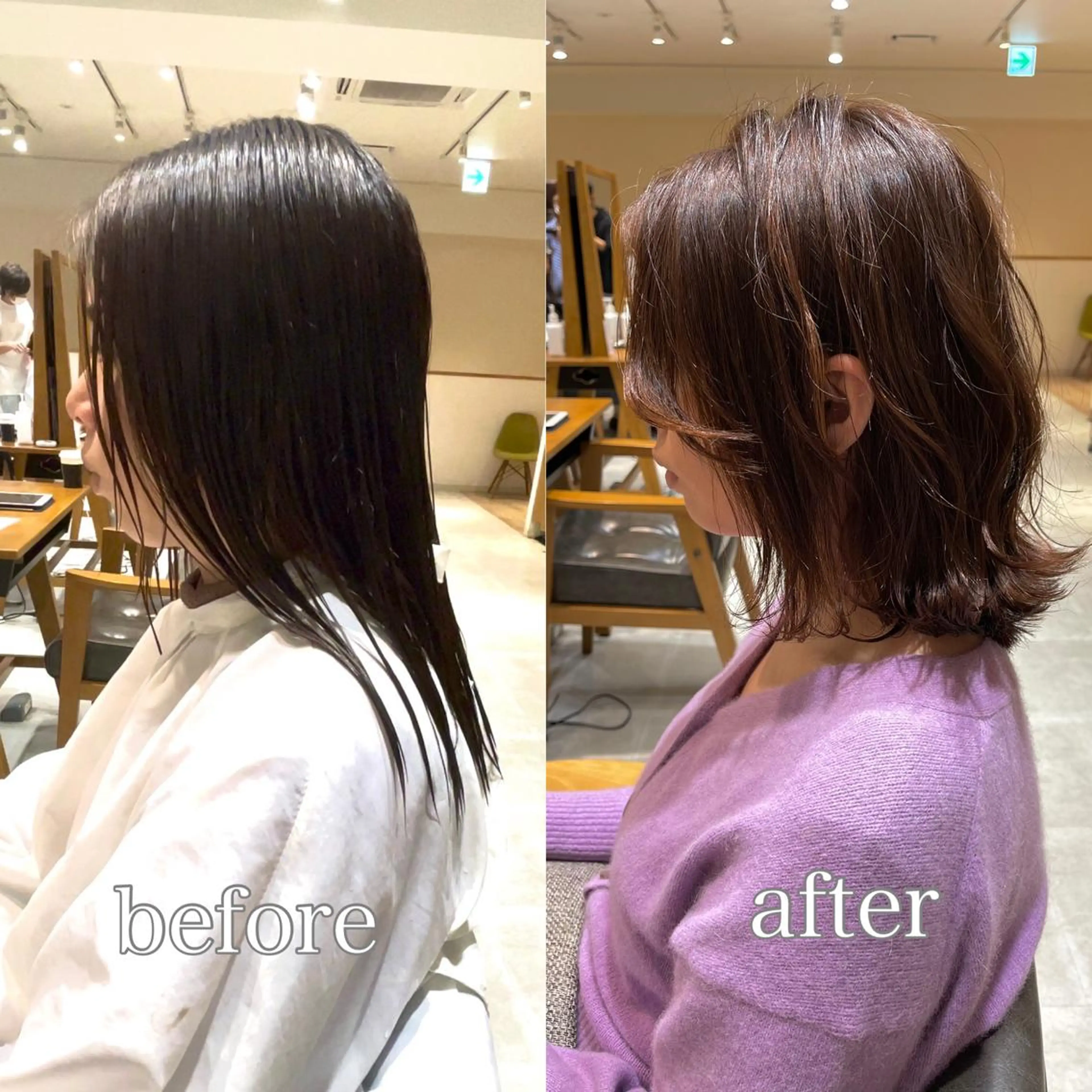 ミディアム カラー 🌟イメチェン美容師 🌟清水 大輝のヘアスタイル