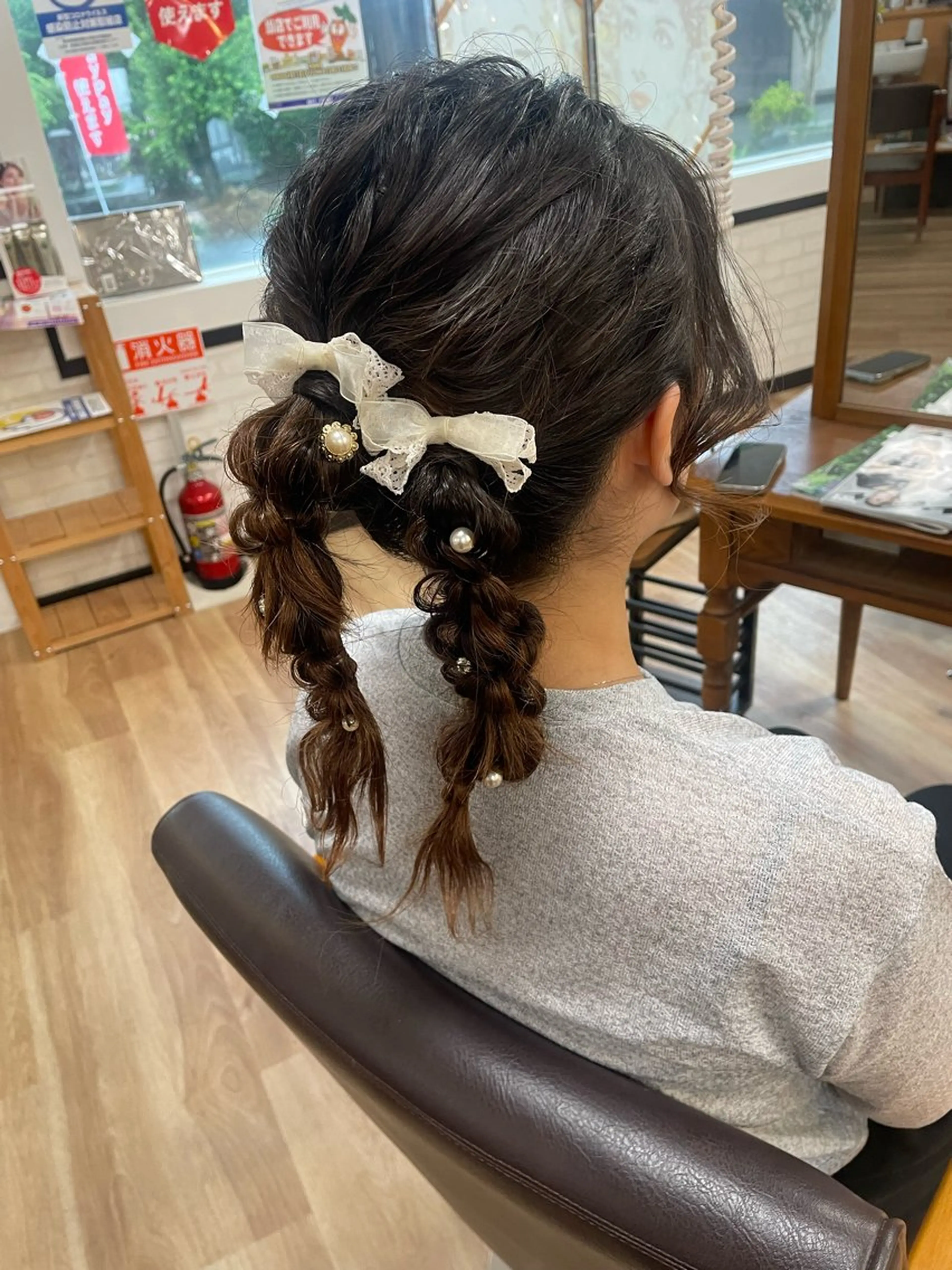 ヘアアレンジ ヘアセット 菊池 栄里奈のヘアスタイル