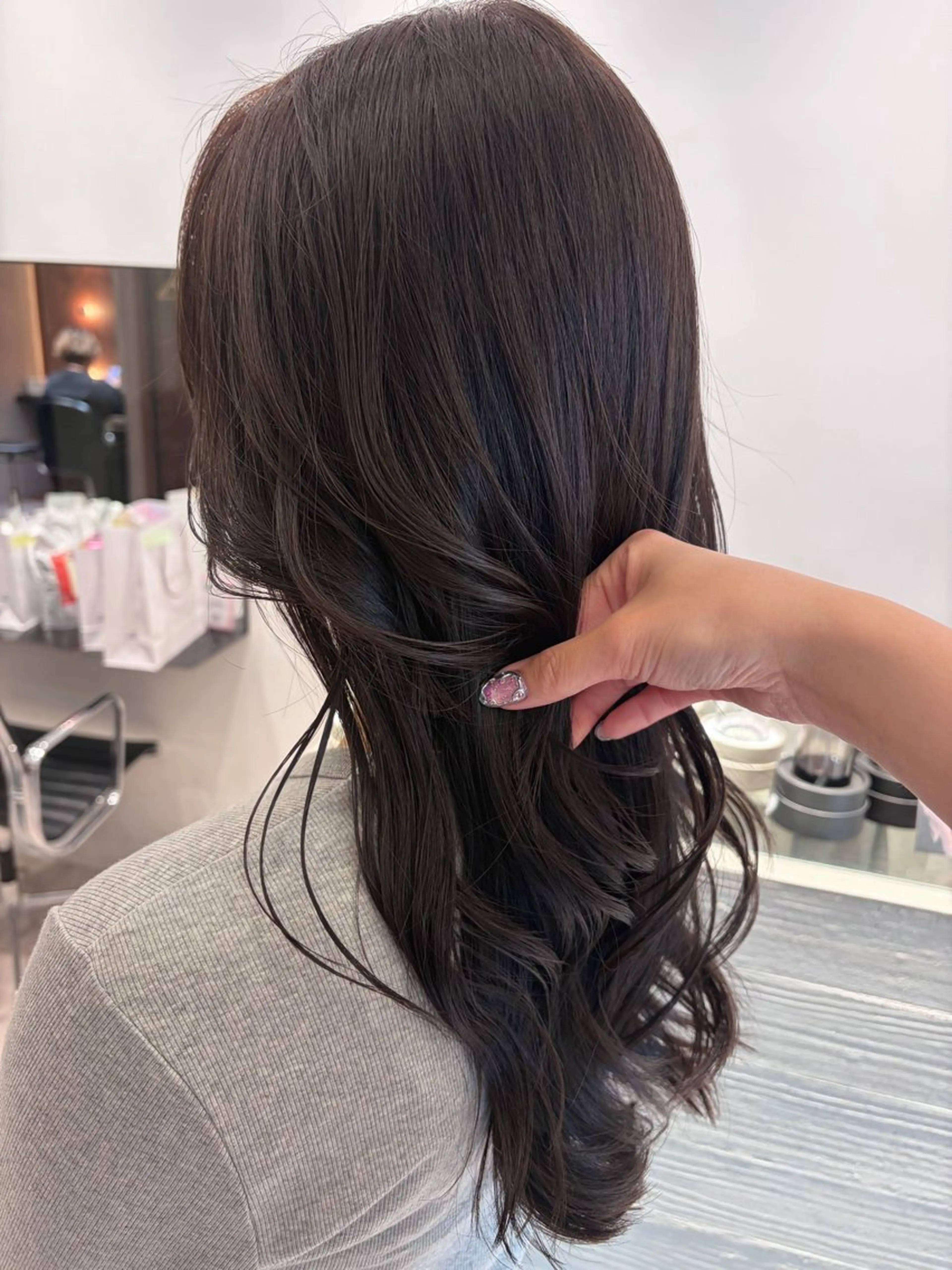 ロング カラー ヘアアレンジ メンズ .⋆⟡💖 Marin💖⟡⋆.のヘアスタイル