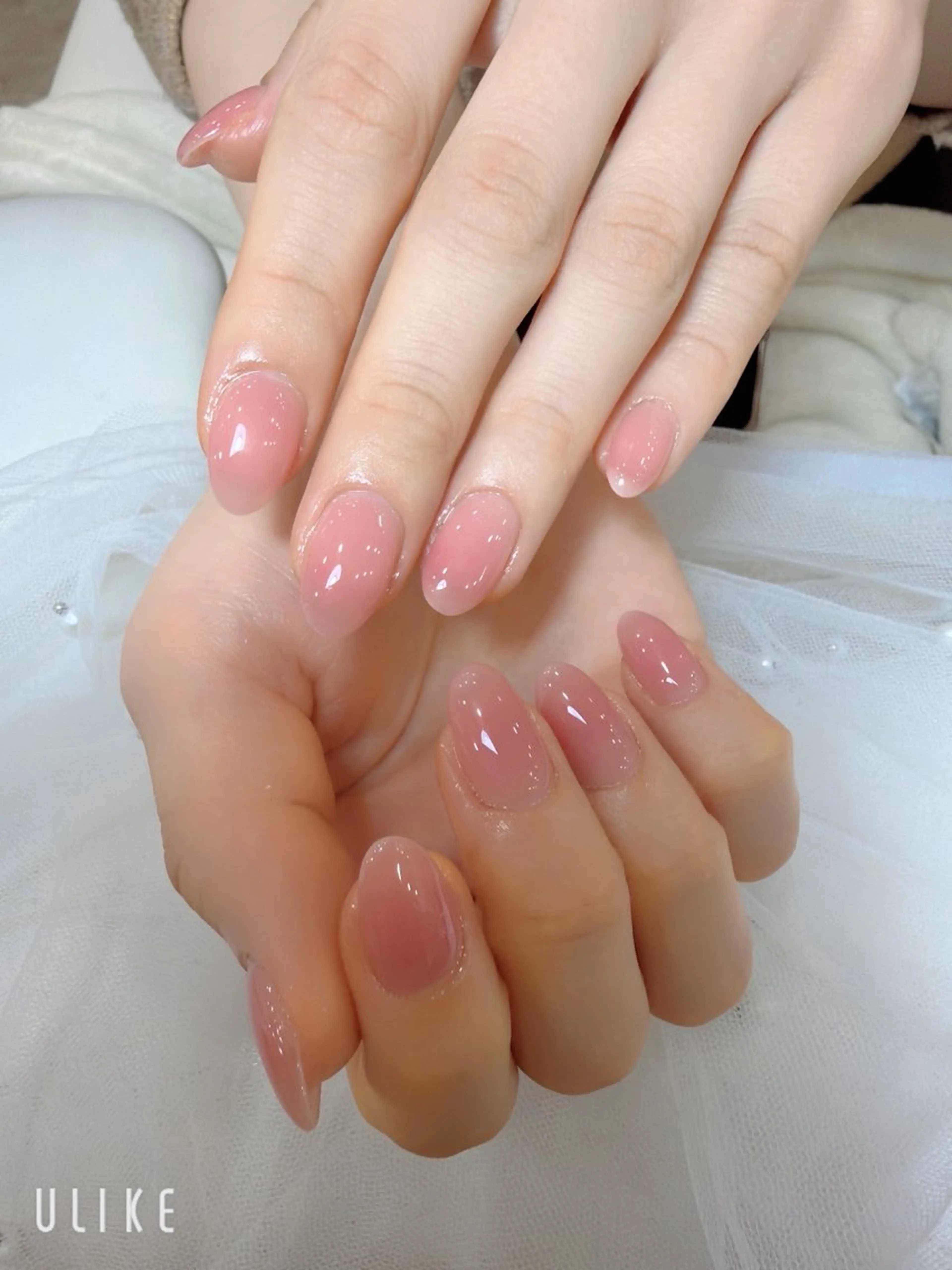 ネイル フレンチネイル 韓国ネイル マグネットネイル ニュアンスネイル オフィスネイル 山本 あおいのネイルデザイン