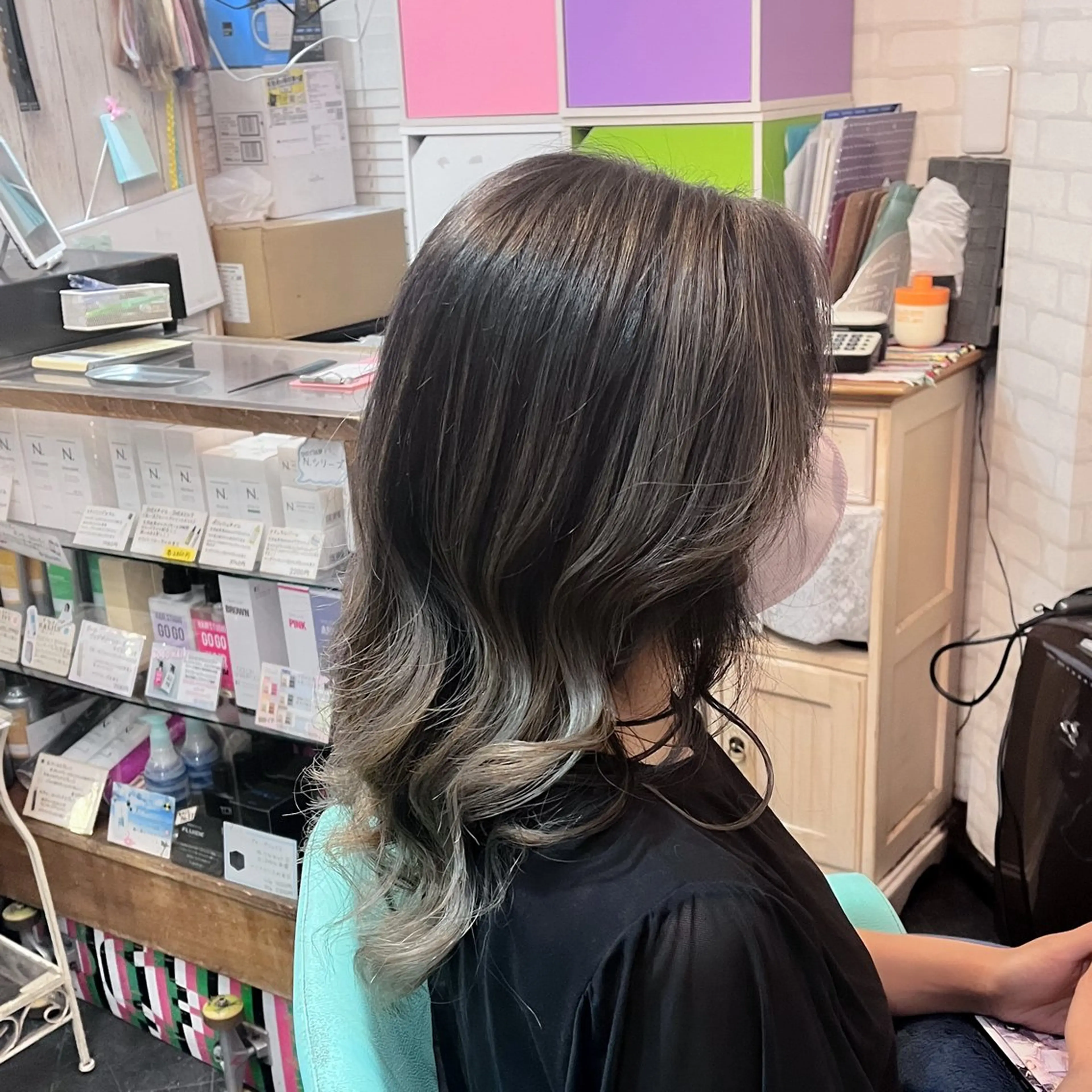 ロング カラー ヘアアレンジ ヘアカラー トリートメント Kimura Shinyaのヘアスタイル