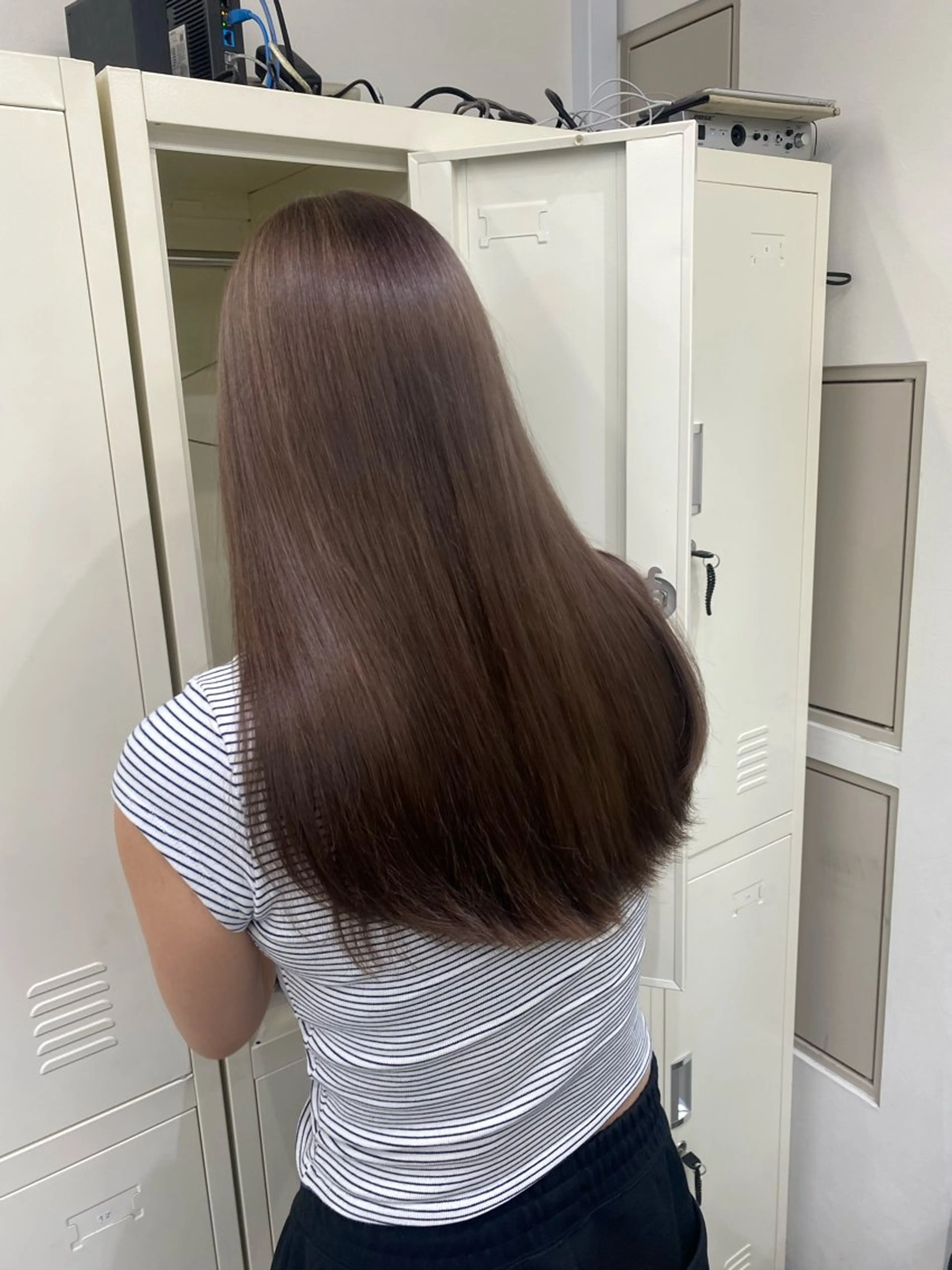 カラー 𝗮𝘆𝘂𝗺𝗶 ハイトーン🎀のヘアスタイル