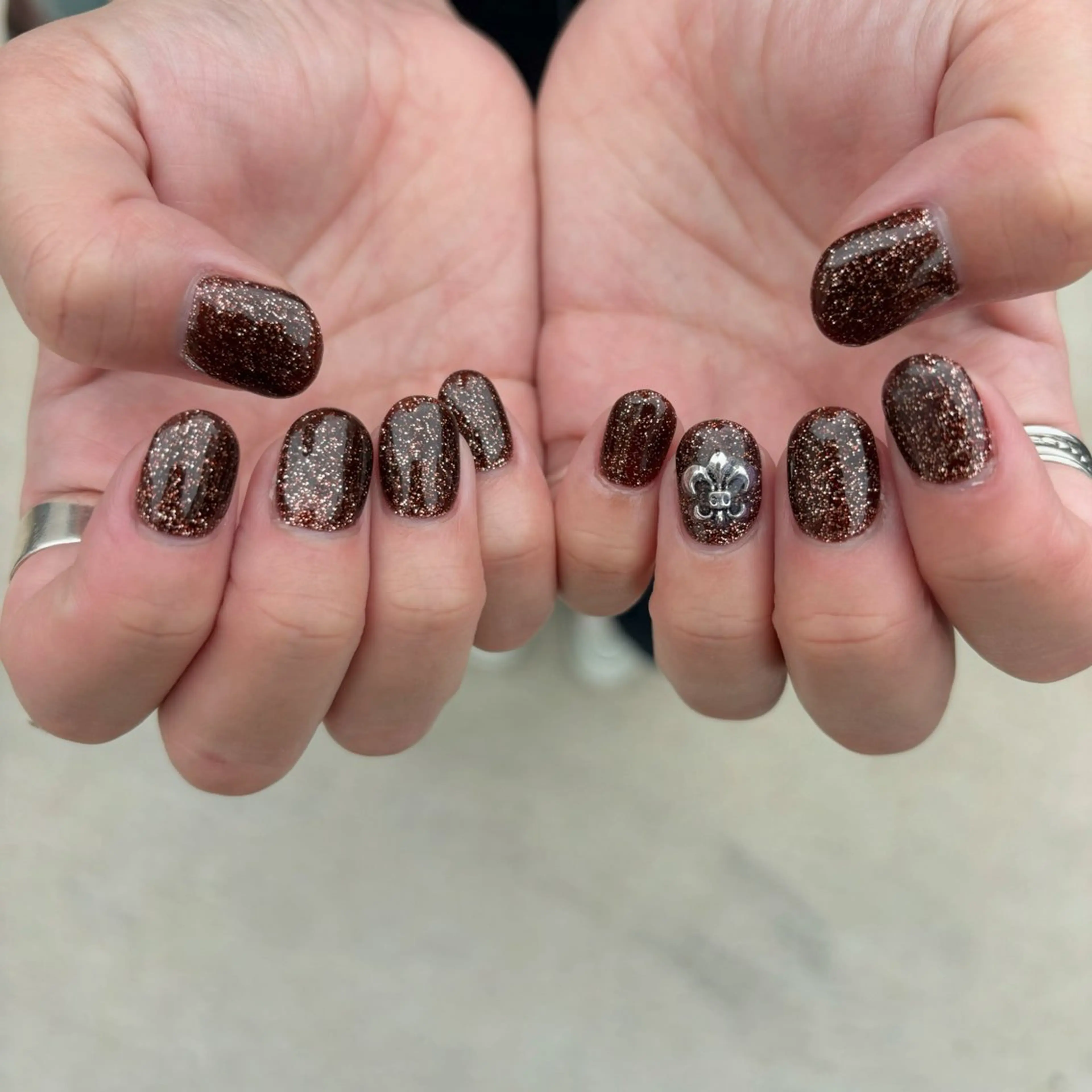 ネイル ハンドネイル Sea  nail by emaのネイルデザイン