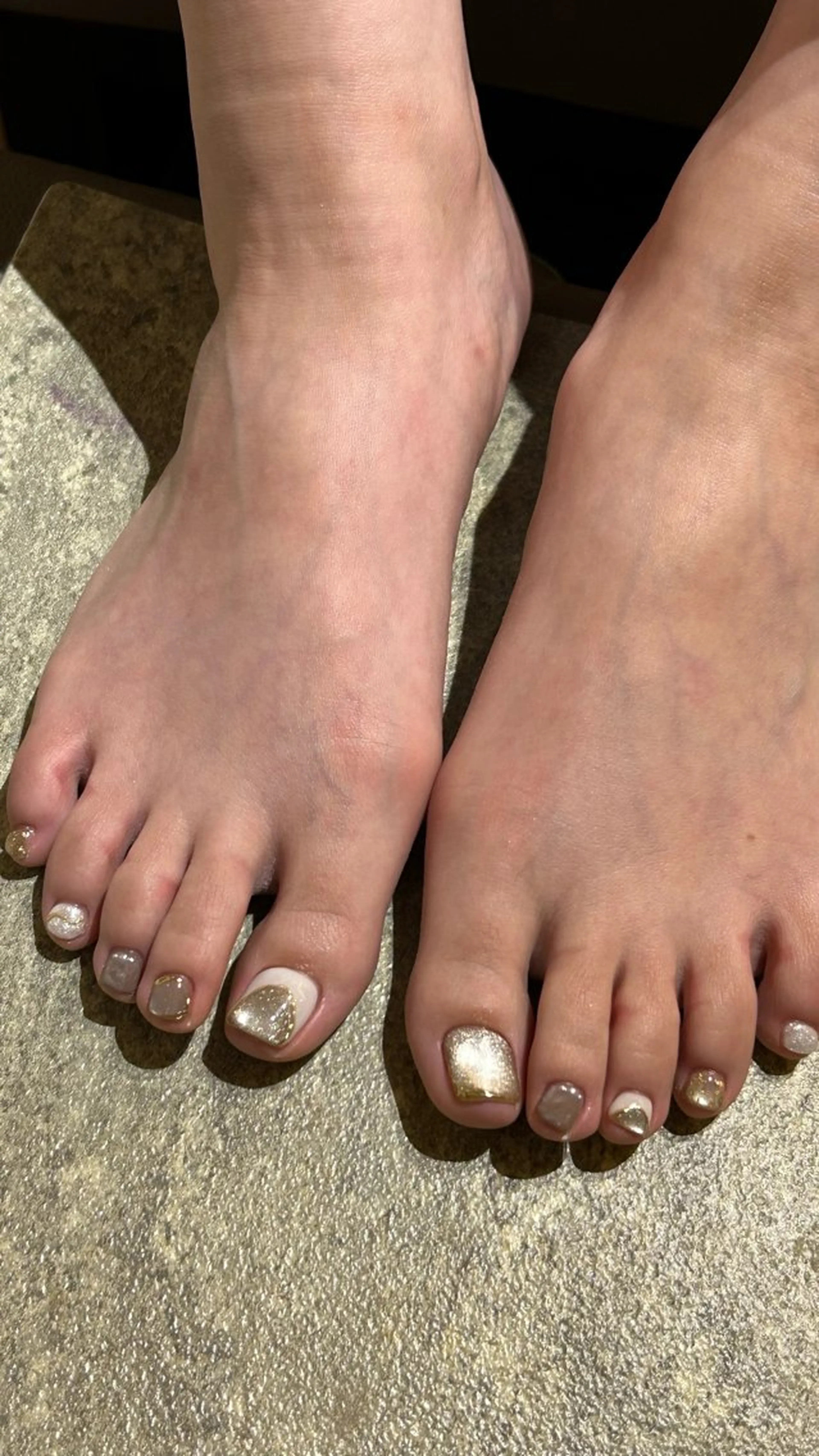 ネイル フットネイル 板垣 まいのネイルデザイン