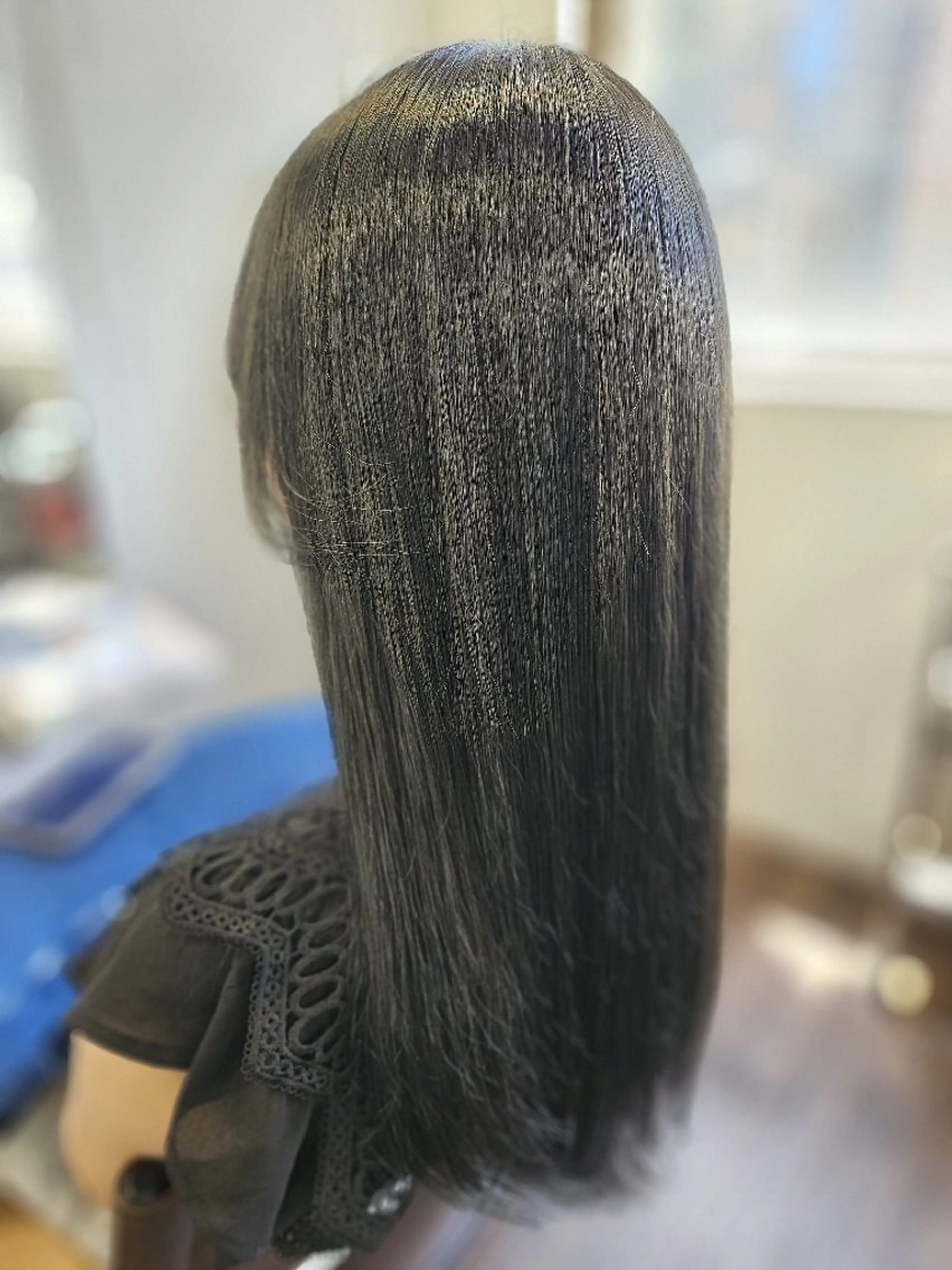 ロング カラー ブルーカラー カット ヘアカラー トリートメント terra✂️川嶋 大輔のヘアスタイル