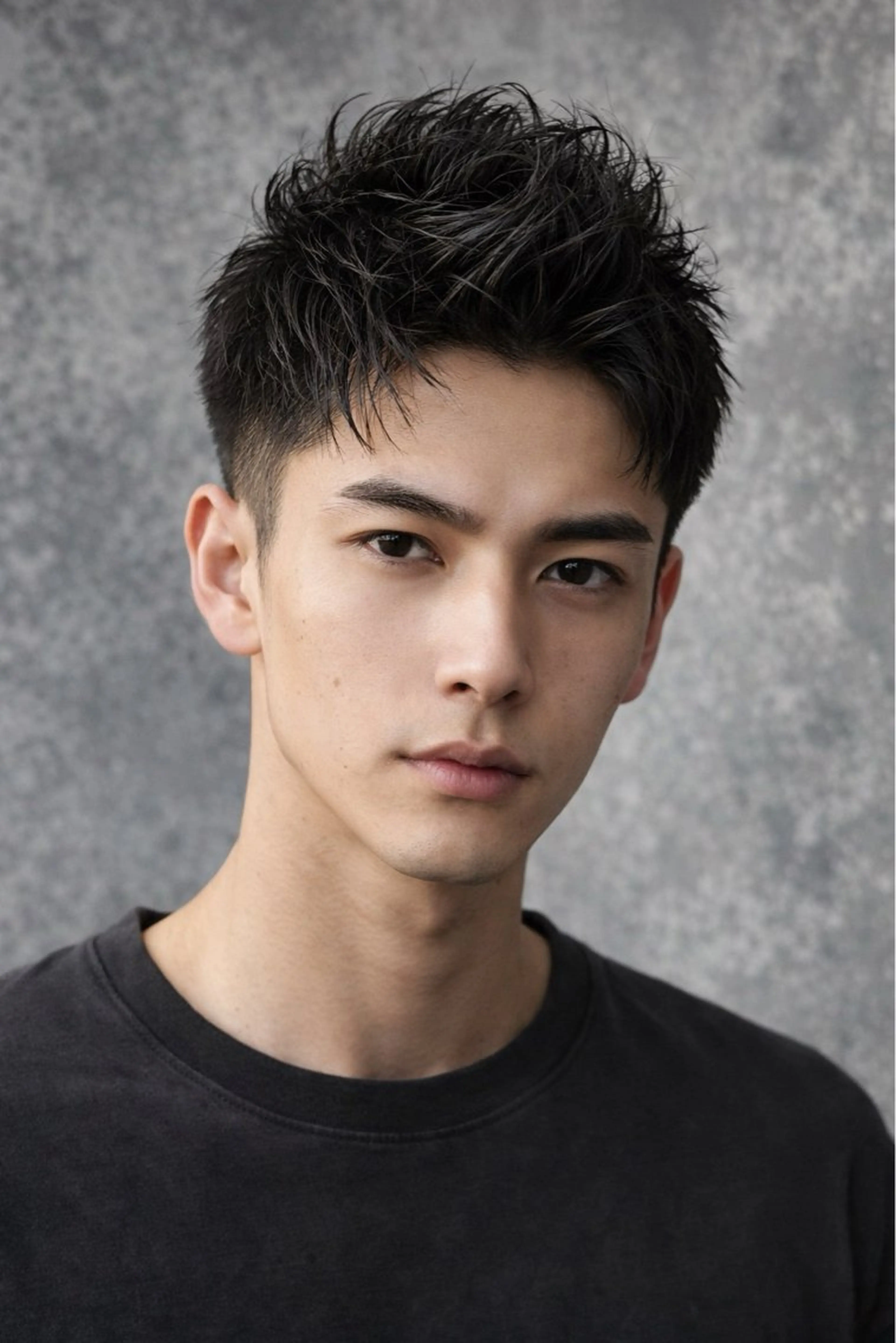 ショート メンズ カット 🩵つなぎショート✨ パーマスタイル みくのヘアスタイル