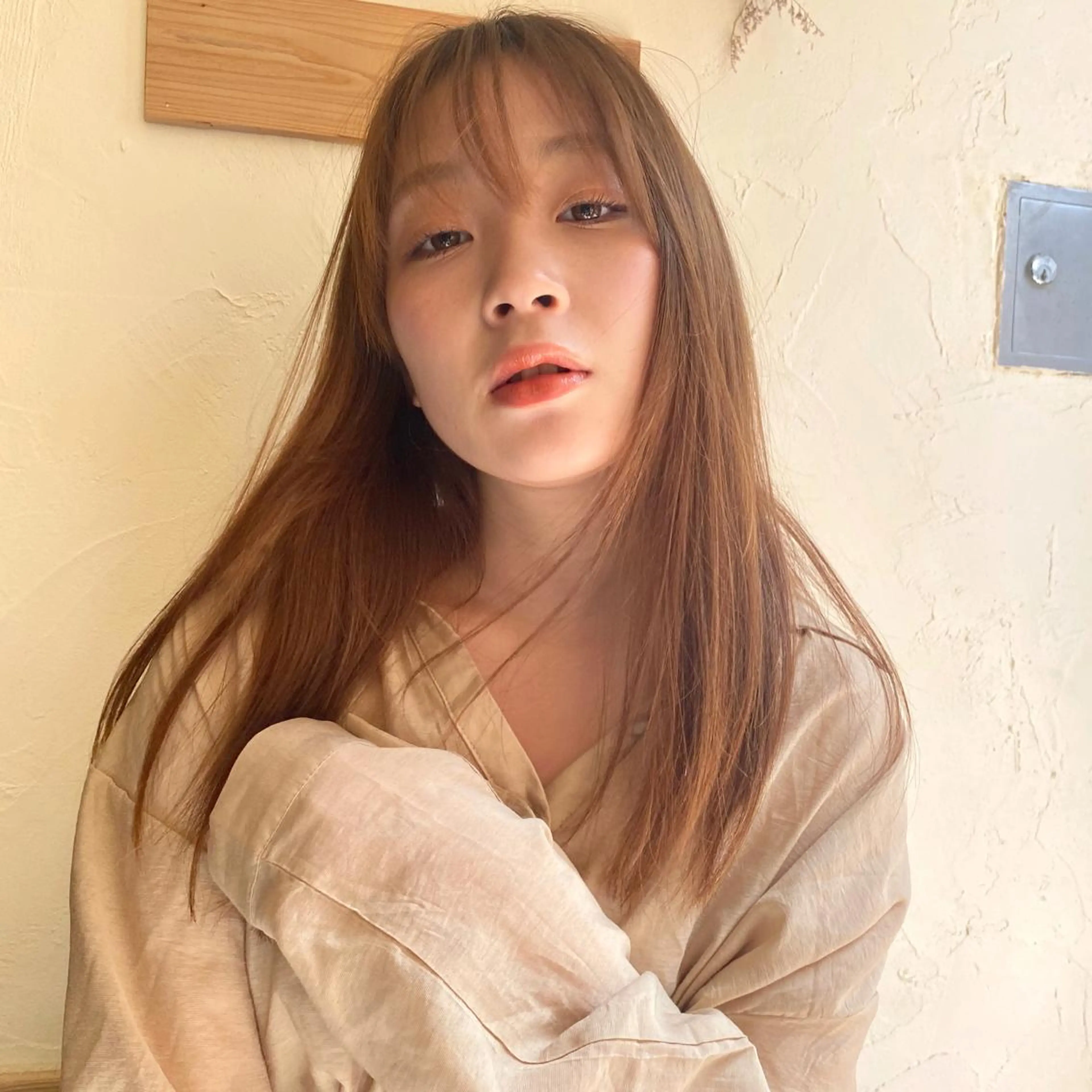 ロング 嶋 隆文のヘアスタイル