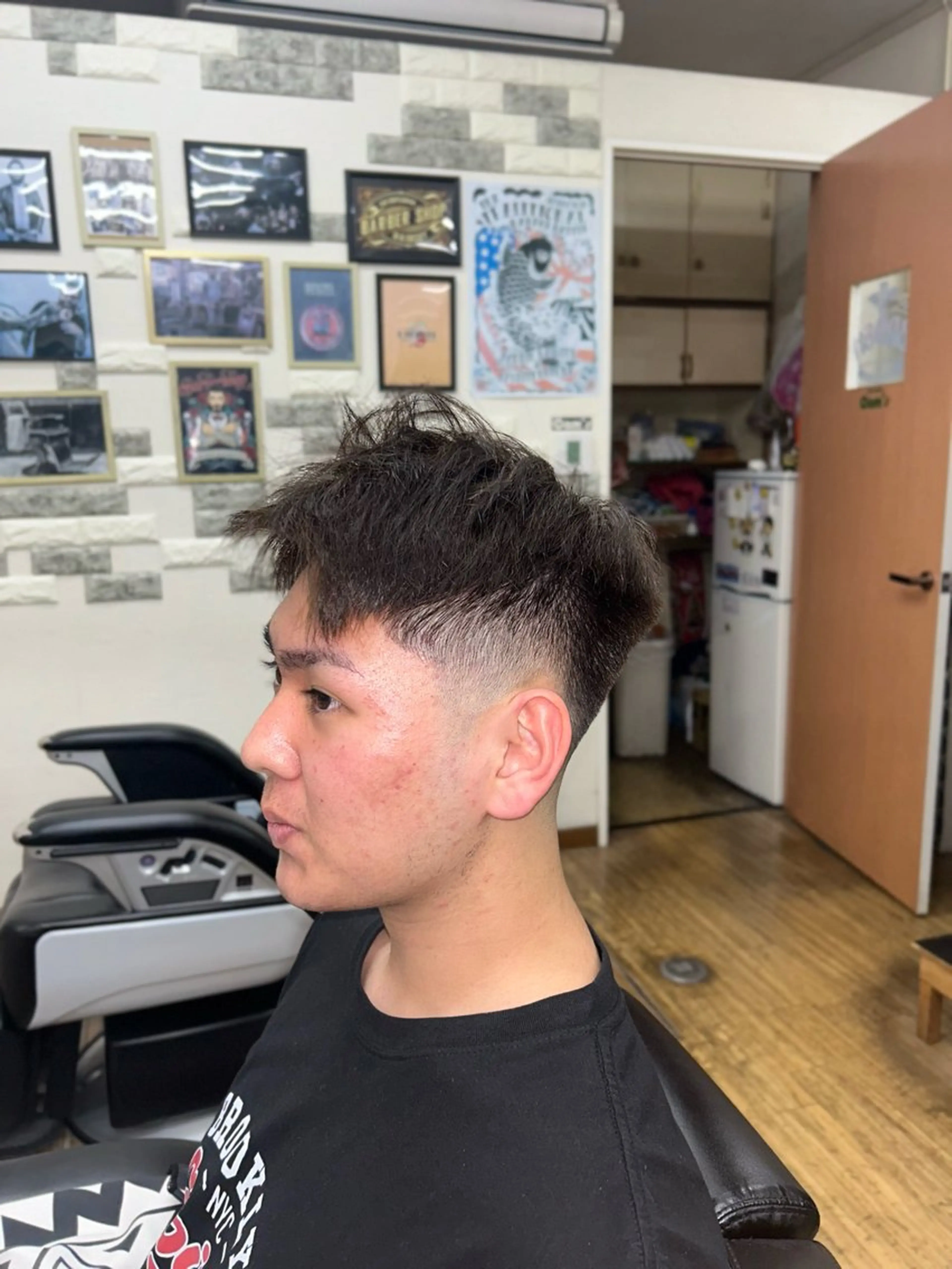 メンズカットの写真