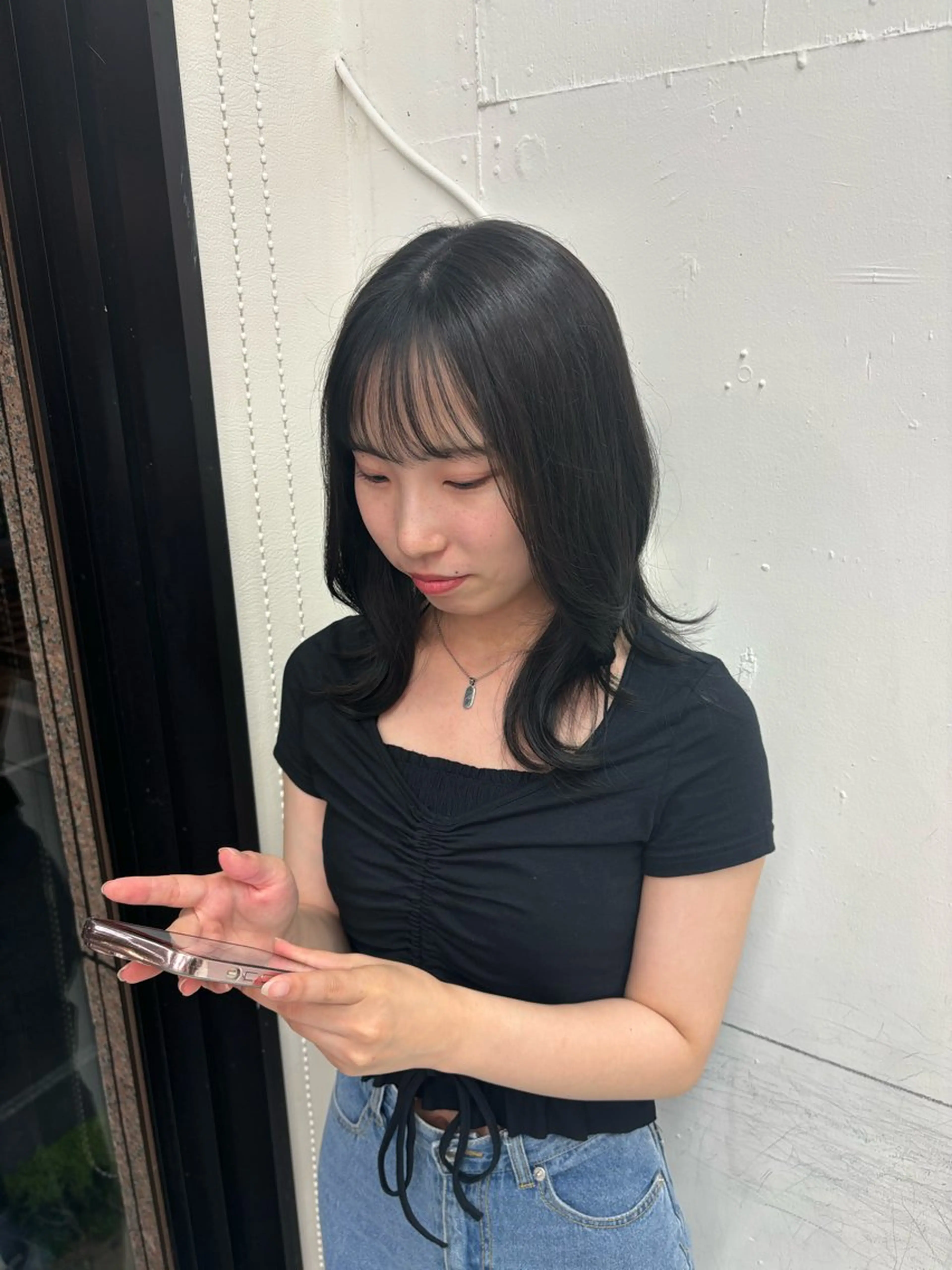 ミディアム ヘアカラー 中津/トレンドカラー /美馬本紅亜のヘアスタイル