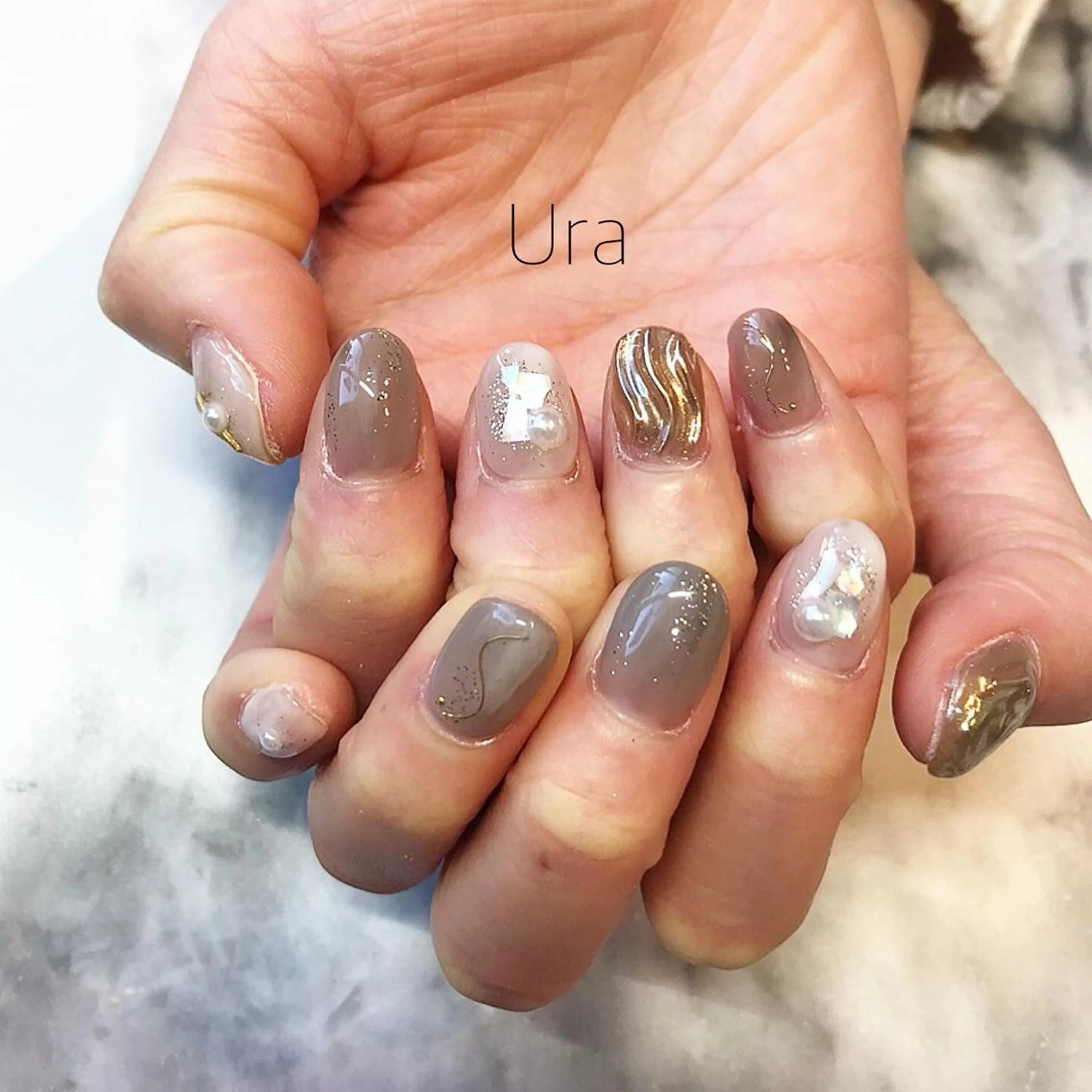 ネイル ハンドネイル UrakoNail 《nail》のネイルデザイン
